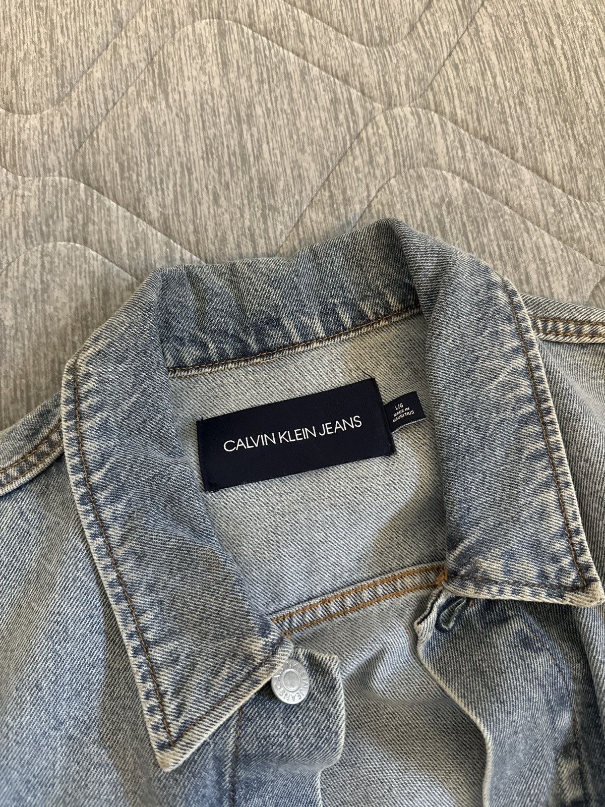 Calvin Klein Calvin Klein denim jacket Size US L / EU 52-54 / 3 - 3 Thumbnail