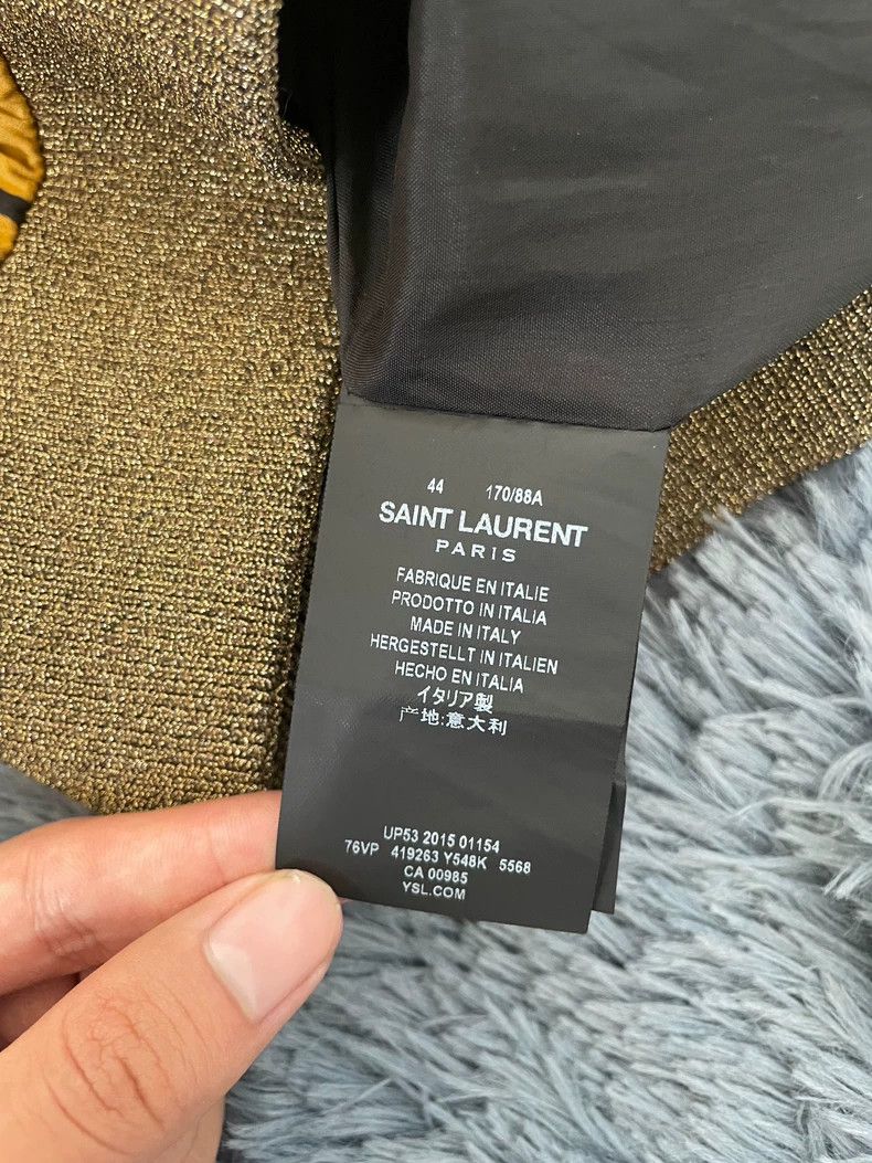 Saint Laurent Paris Saint Laurent Paris 16 SS coconut tree jacket Size US S / EU 44-46 / 1 - 5 Thumbnail
