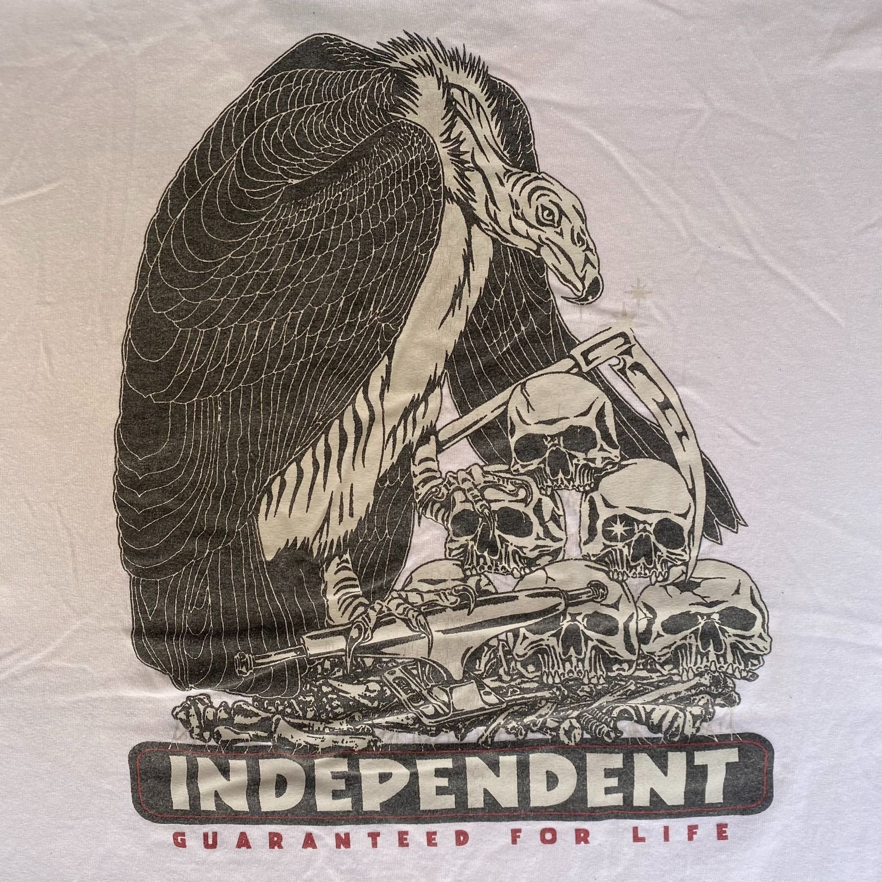 Independent Truck Co. Vintage Y2K Independent Truck Co. Shirt Skater Punk Skull Te Size US XL / EU 56 / 4 - 3 Thumbnail