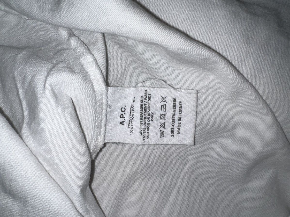 A.P.C. A.P.C STANDARD GRAND VPC T-SHIRT Size US XL / EU 56 / 4 - 3 Thumbnail