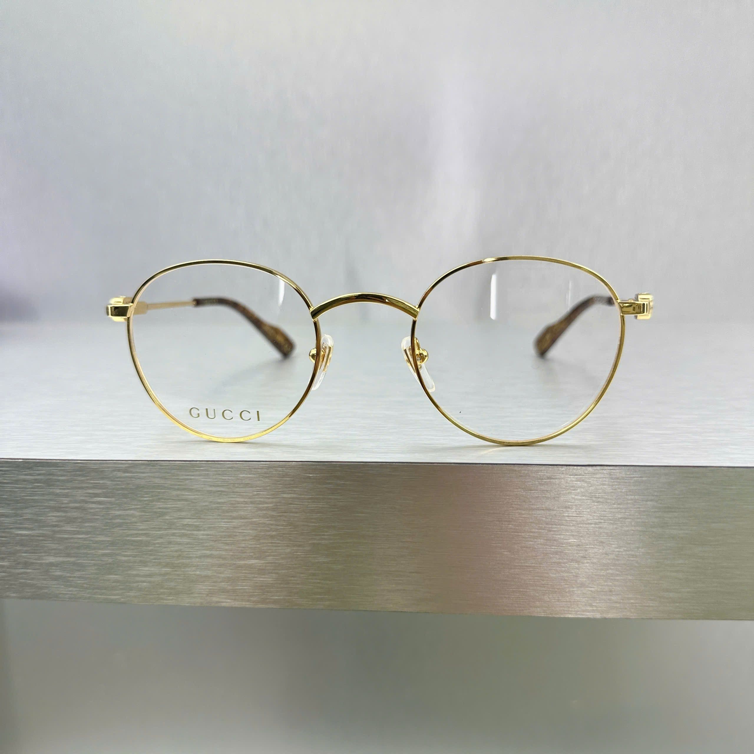 Gucci GUCCI GG1222O 003 Sunglasses GOLD Size ONE SIZE - 3 Thumbnail