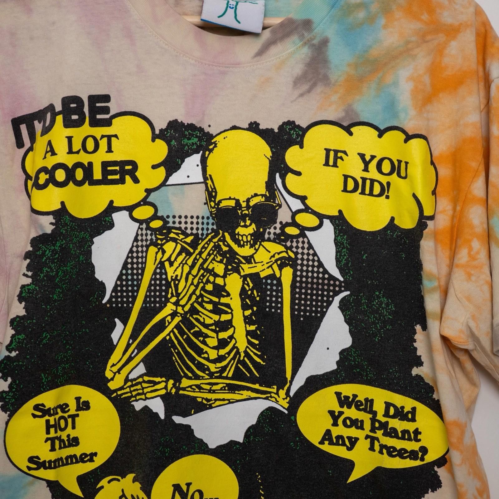 Online Ceramics Online Ceramics Climate Change Shirt | Medium | Tie Dye Size US M / EU 48-50 / 2 - 2 Thumbnail