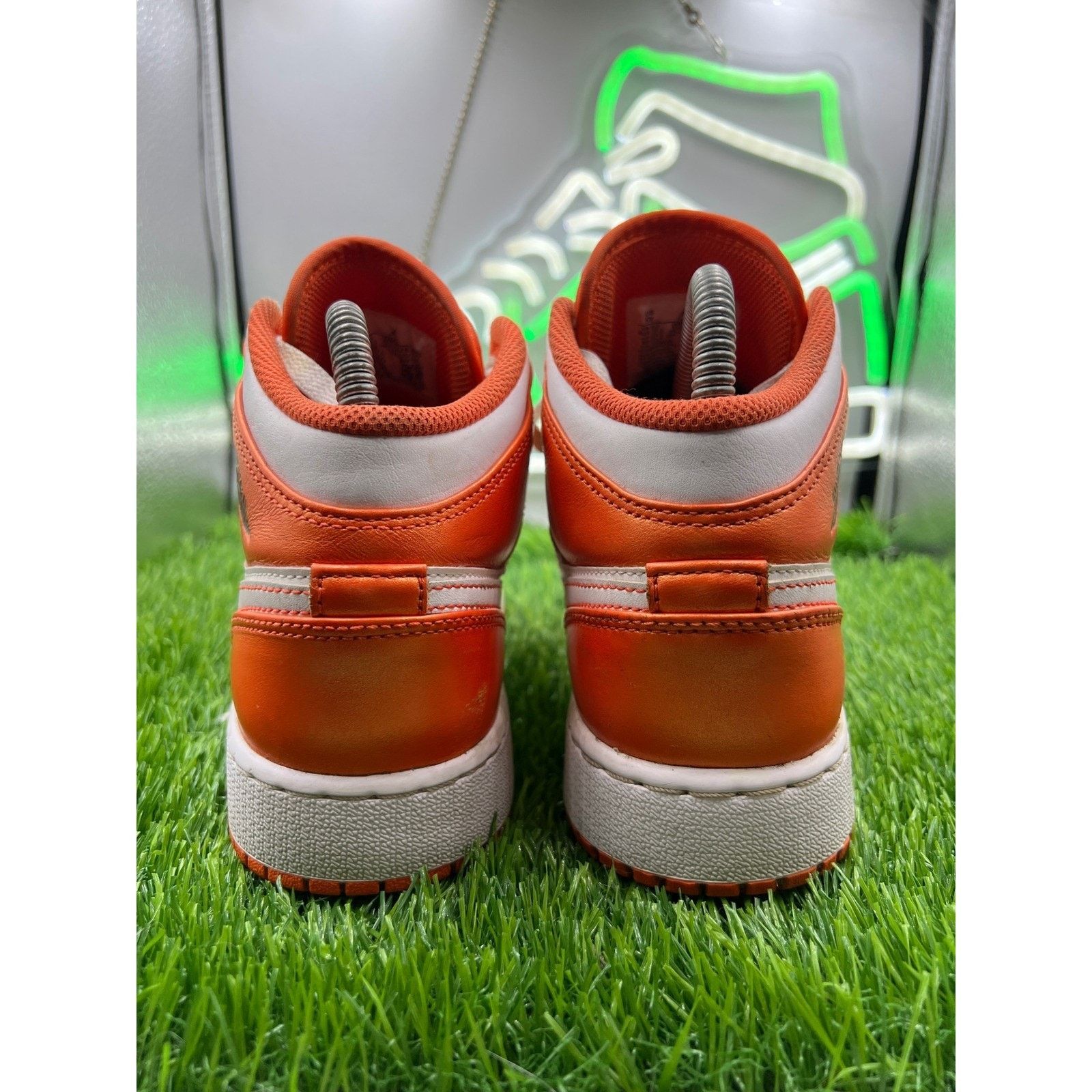 Jordan Brand Nike Air Jordan Metallic Orange Shoes Sneakers Men's 5Y W6.5 Size US 5 / EU 37 - 5 Thumbnail