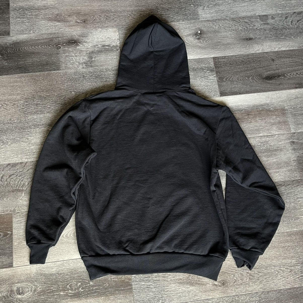 Asspizza Asspizza Purple Glitter Stitch Print Logo Black Hoodie 730 Size US S / EU 44-46 / 1 - 2 Thumbnail