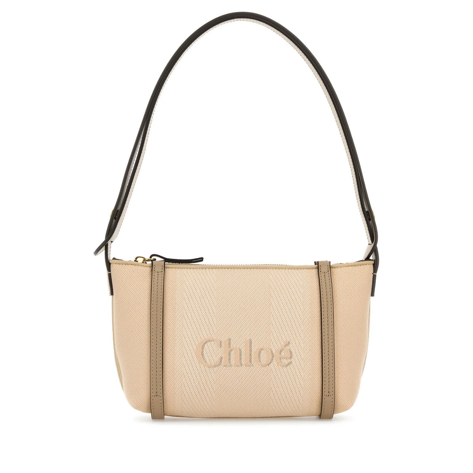 Chloe Chloe Beige Canvas Shoulder Bag New And Authentic Size ONE SIZE - 1 Thumbnail
