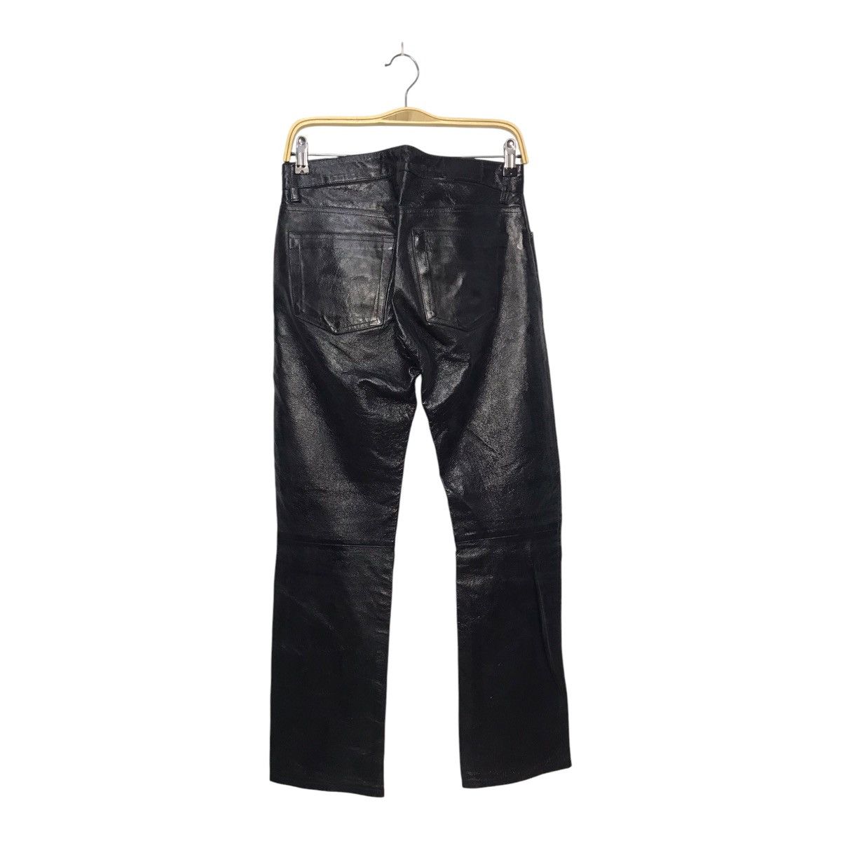 Diesel × Leather Diesel Leather Black Pant Size US 29 - 4 Thumbnail