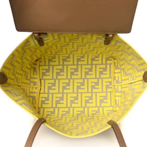 Fendi o1s1wg110925 Size: OS/Roll Large in Yellow Size ONE SIZE - 3 Thumbnail