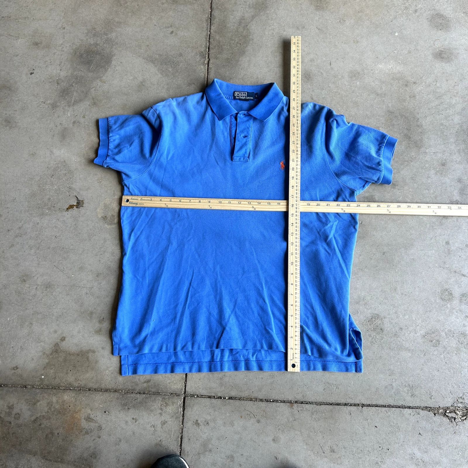 Polo Ralph Lauren Blue & Orange Polo Large Size US L / EU 52-54 / 3 - 5 Thumbnail