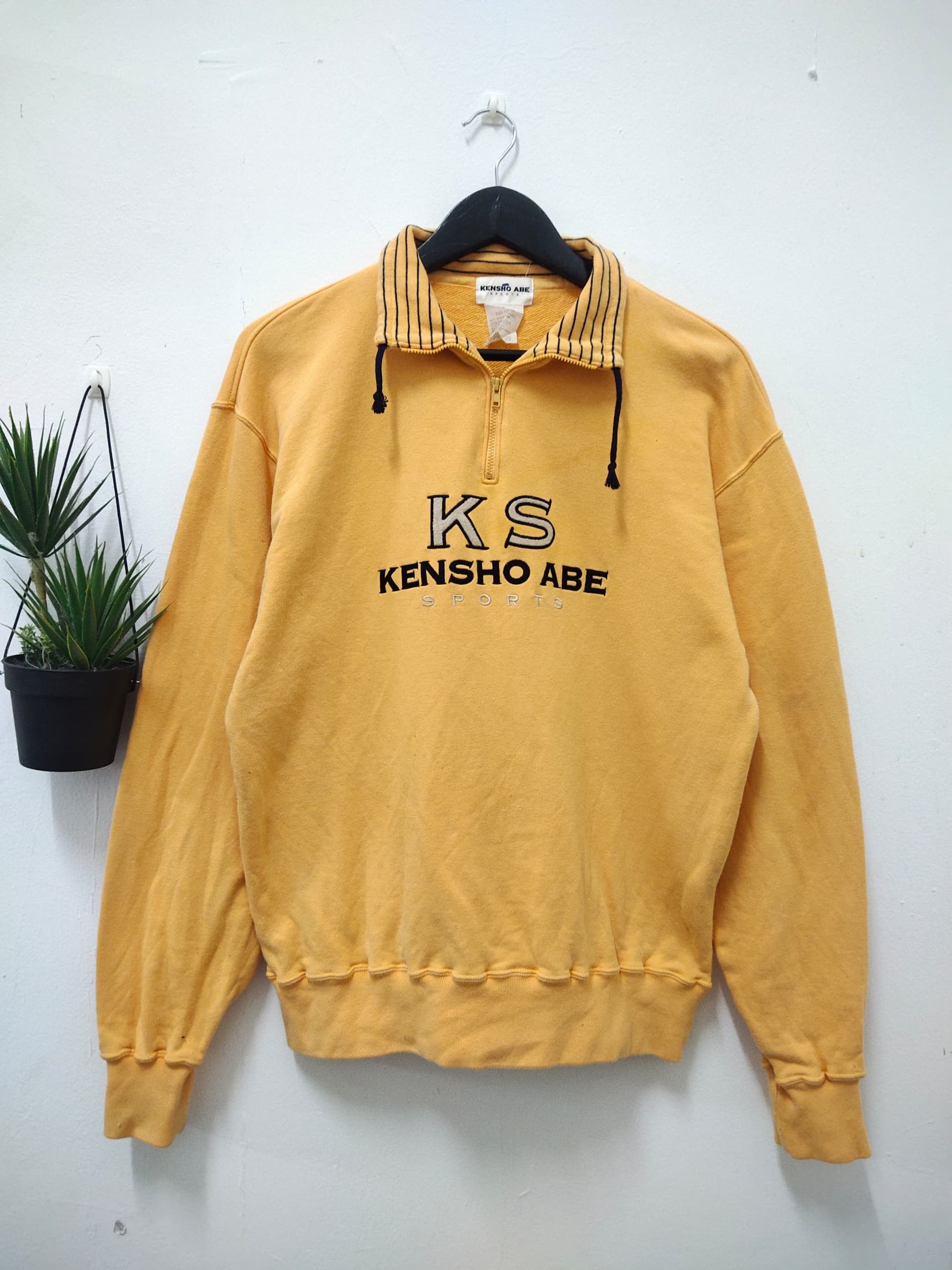 Japanese Brand × Kensho Abe × Vintage Vintage KENSHO ABE japanese brand designer pullover Size US L / EU 52-54 / 3 - 1 Thumbnail