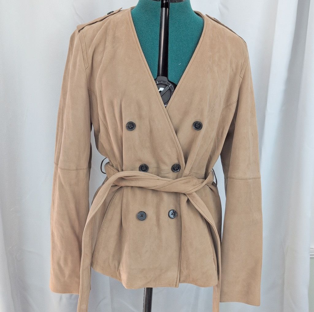 Gap Gap Edition Ladies' Belted Leather Jacket XXL Size XXL / US 16-18 / IT 52-54 - 1 Thumbnail