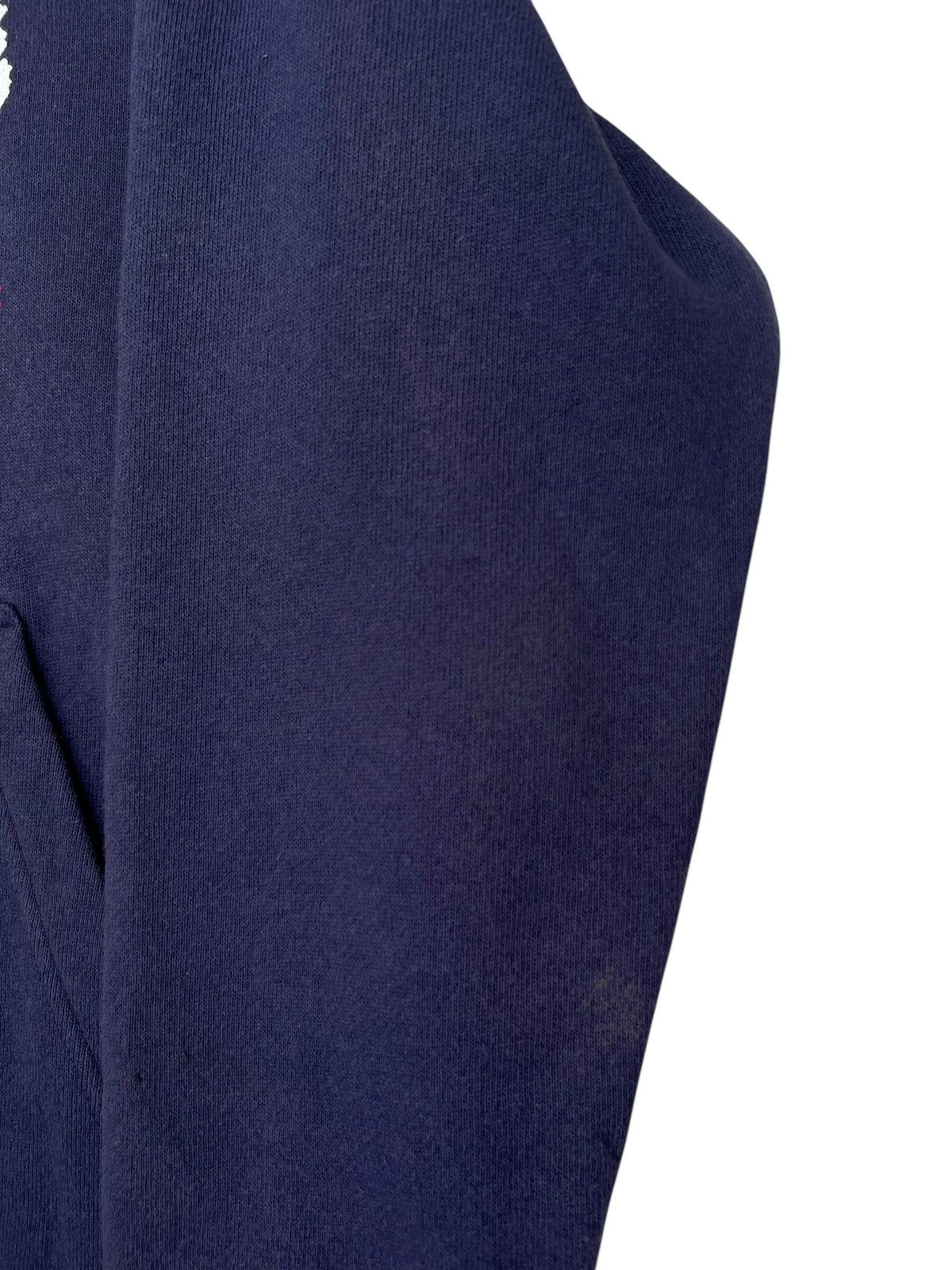 Vintage Takeo Kikuchi Japan Standard Spellout Navy Blue Hoodie Size US S / EU 44-46 / 1 - 5 Thumbnail
