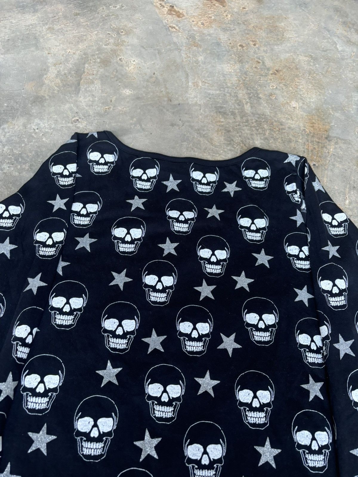 Hysteric Glamour Y2k Liquid Girl Skull Ifwixwasnine Punk Style Longsleeve Size US L / EU 52-54 / 3 - 4 Thumbnail