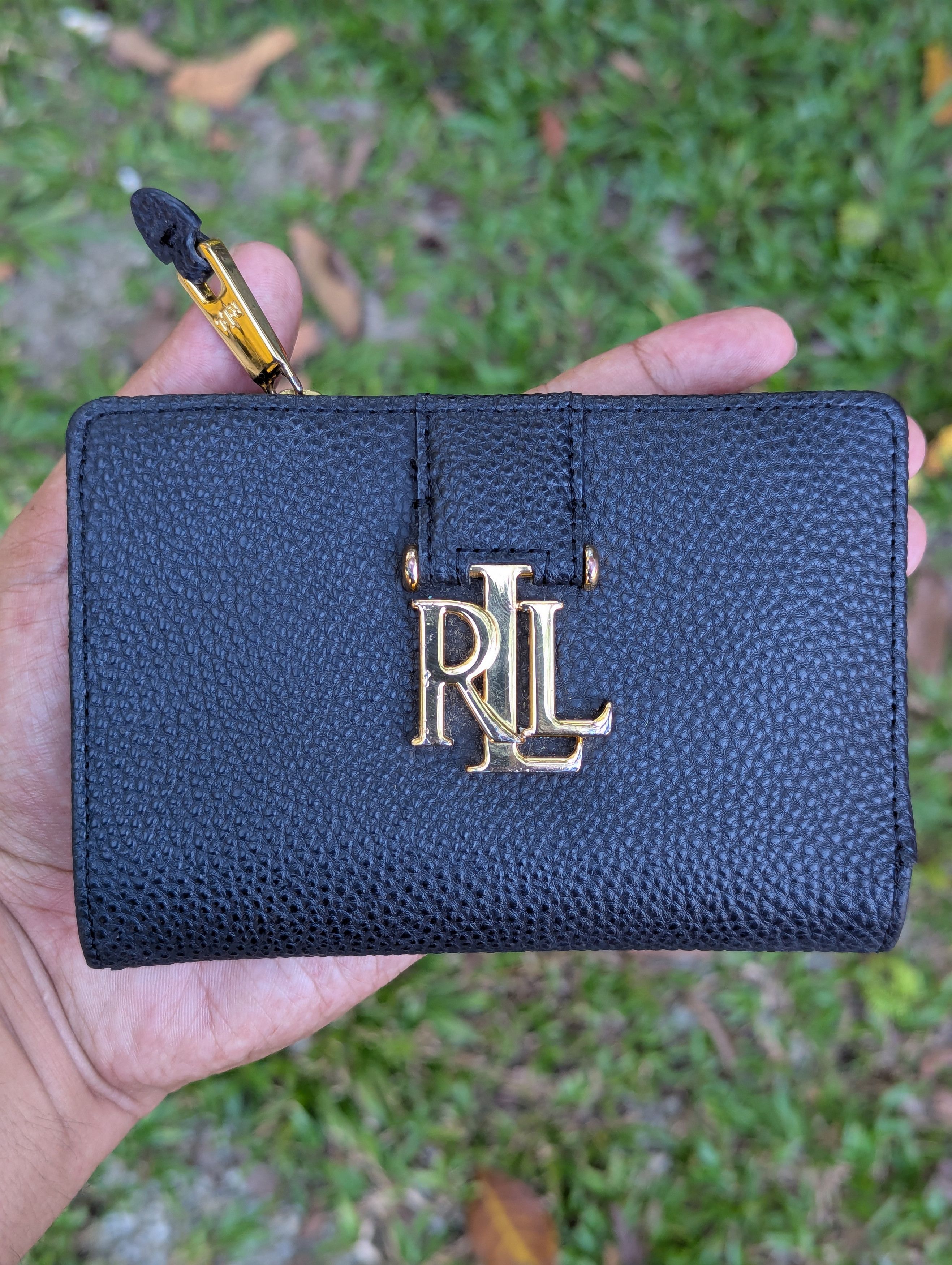 Lauren Ralph Lauren Lauren Ralph Lauren Black Leather Wallet Size ONE SIZE - 1 Thumbnail