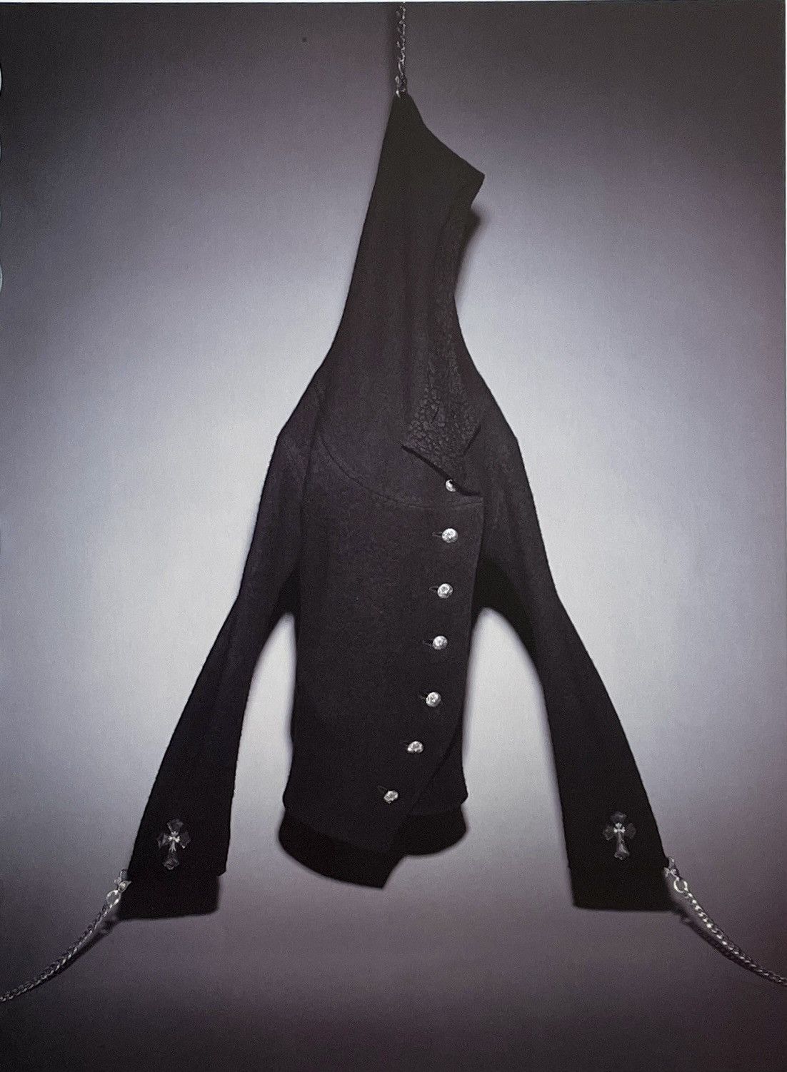 Chrome Hearts × Vintage Chrome Hearts jacket hung photo Poster framed 9x11 Size ONE SIZE - 2 Thumbnail