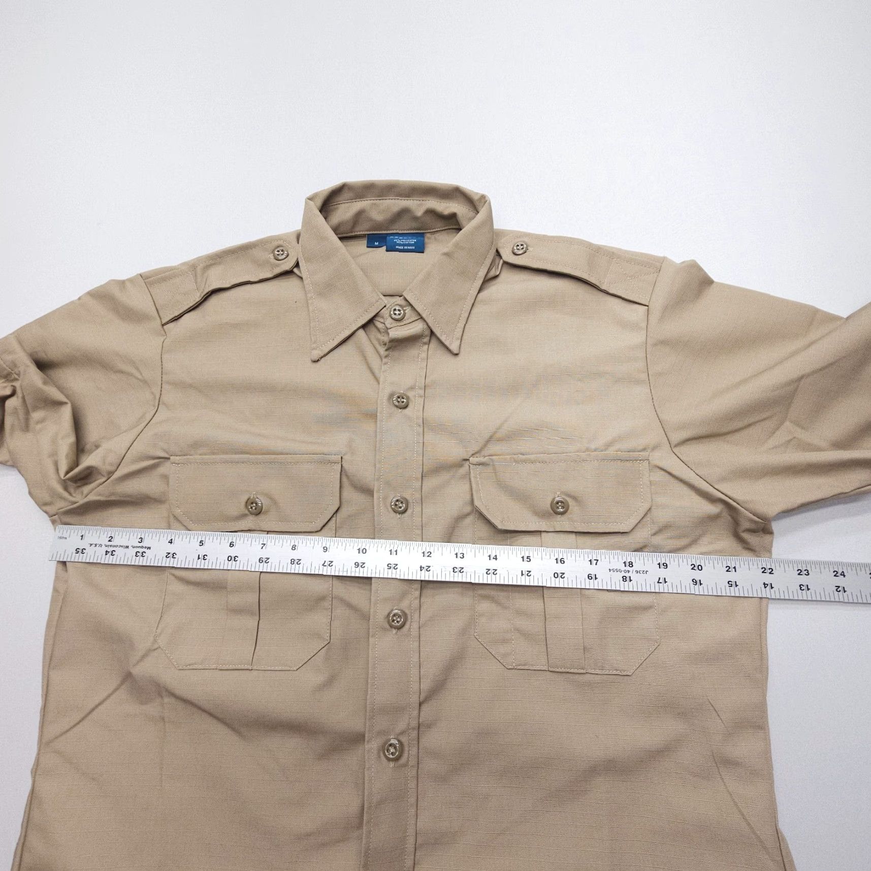 Propper PROPPER Short Sleeve Button Shirt Mens M Tan Tactical Military Ripstop Work Shirt Size US M / EU 48-50 / 2 - 6 Thumbnail