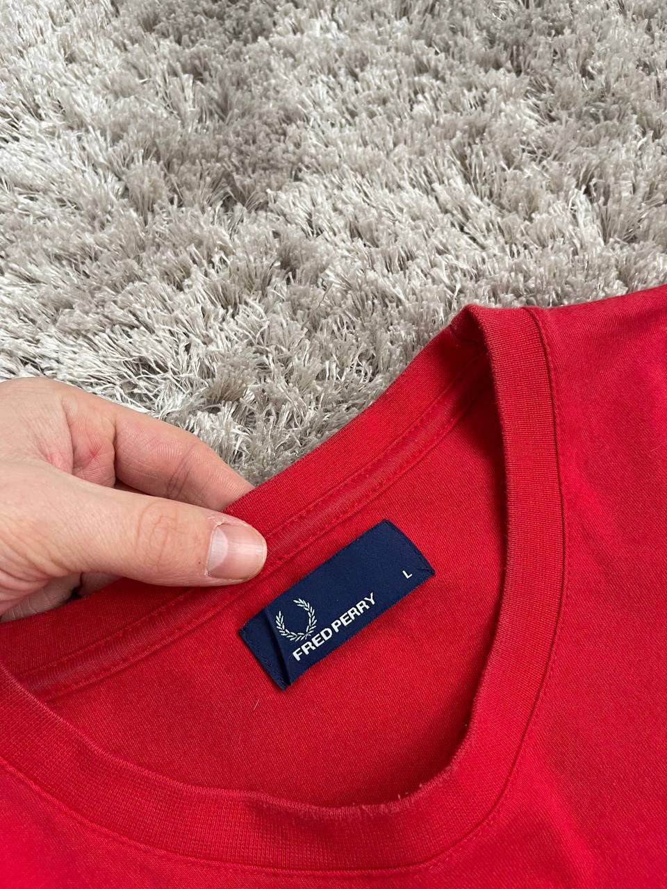 Fred Perry × Streetwear × Vintage vintage big logo fred perry tee Size US L / EU 52-54 / 3 - 4 Thumbnail