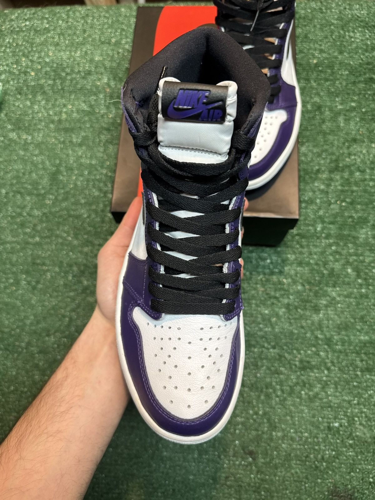 Jordan Brand Jordan Retro 1 Court Purple White Size 8.5 Size US 8.5 / EU 41-42 - 2 Thumbnail
