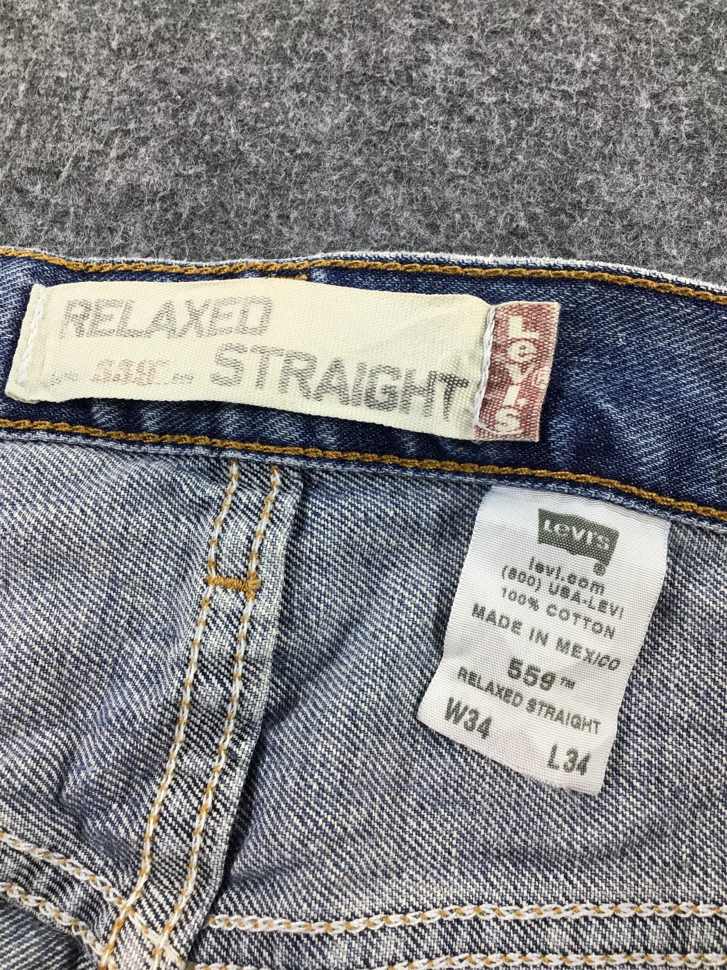 Levi's Vintage Levis 559 Jeans-J892 Size US 35 - 10 Thumbnail