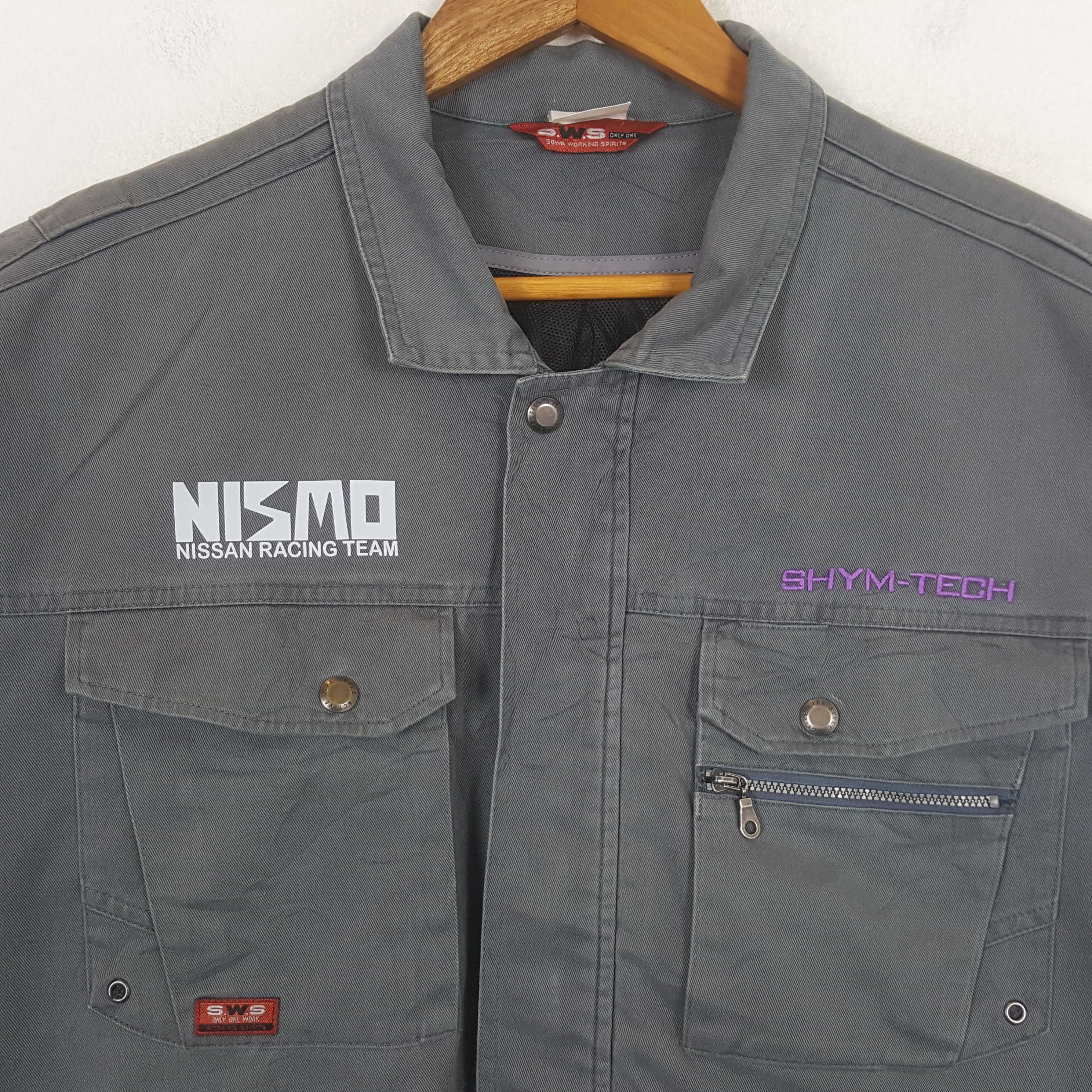 Japanese Brand × Vintage Vintag NISMO NISSAN RACING TEAM Japan Custom Jacket c283n8 Size US L / EU 52-54 / 3 - 4 Thumbnail