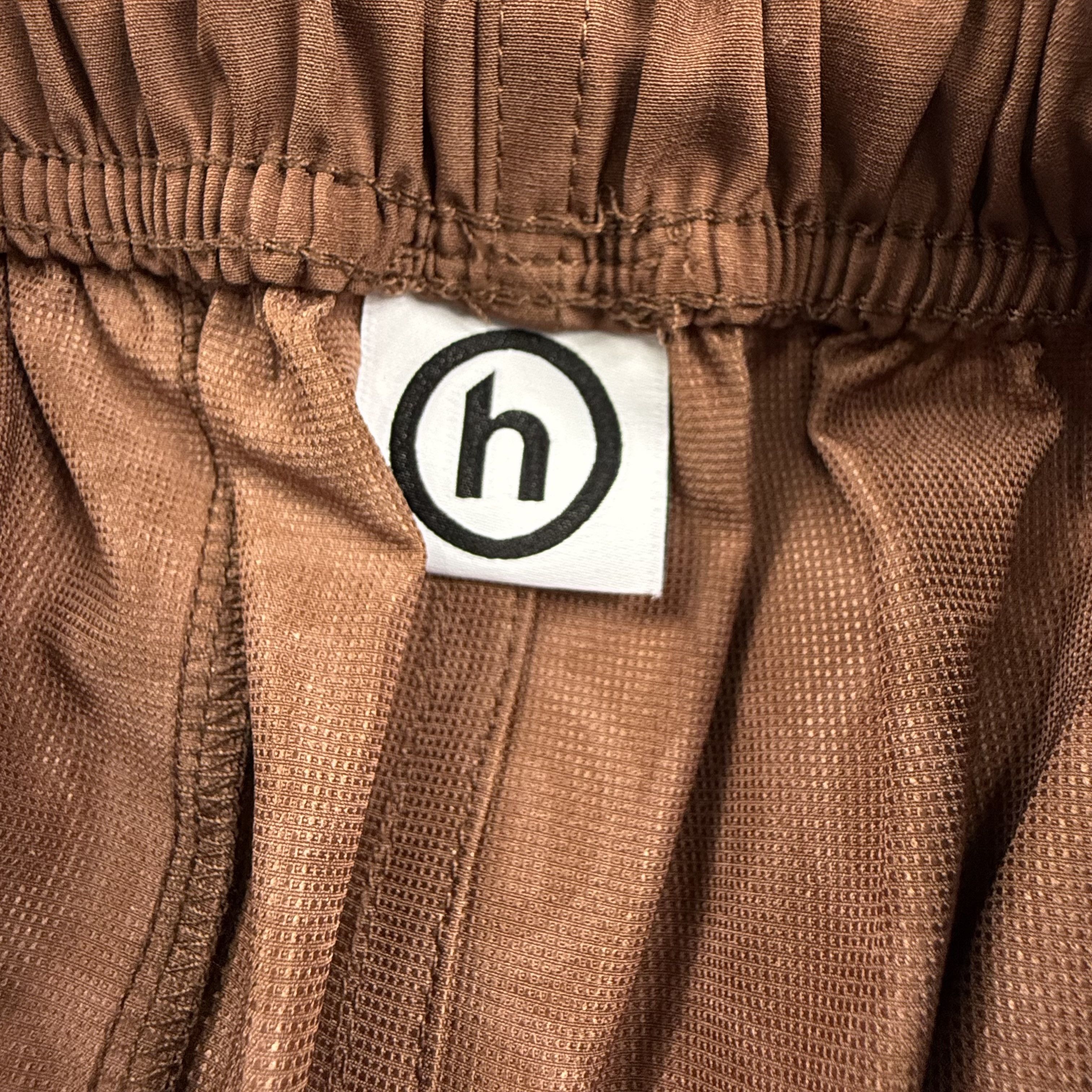 HIDDEN Hidden NY Monogram Mesh Shorts Brown Logo Streetwear Mens Size US 28 / EU 44 - 6 Thumbnail