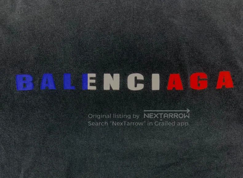 Balenciaga Balenciaga Plain round neck drop shoulder sleeve T-shirt Size US M / EU 48-50 / 2 - 3 Thumbnail