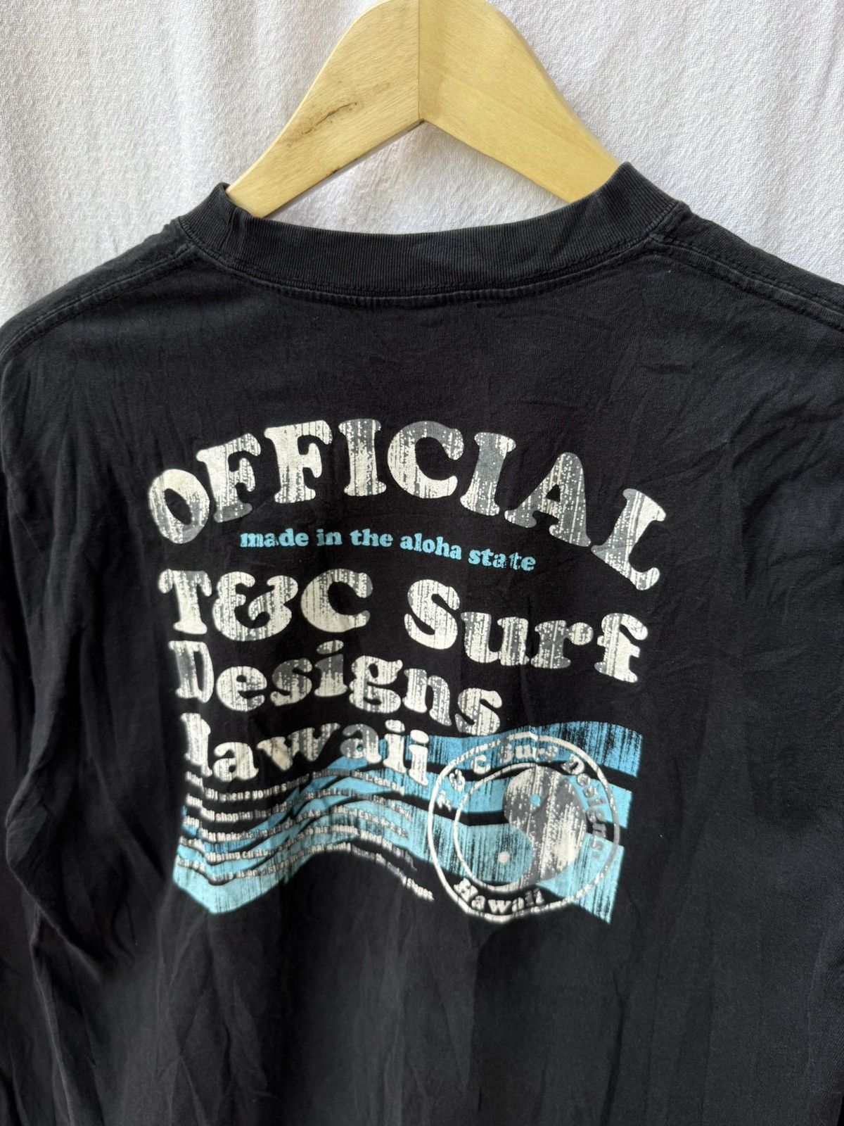 BUFFALO BOBS japanese style surf design poem longsleeve Size US M / EU 48-50 / 2 - 3 Thumbnail