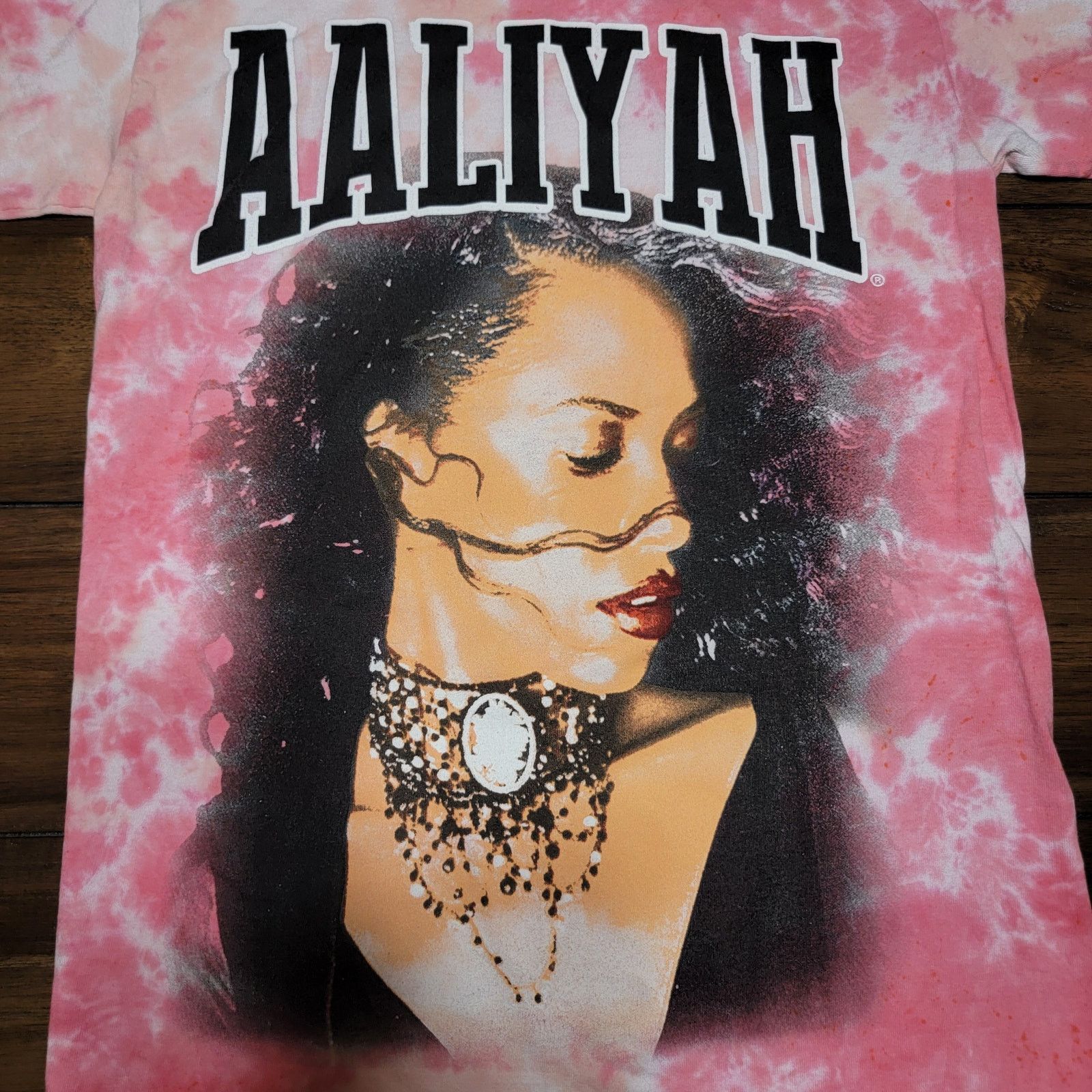 Other Aaliyah SS Pink Tie-Dye Unisex Tee - Size Small Size S / US 4 / IT 40 - 2 Thumbnail