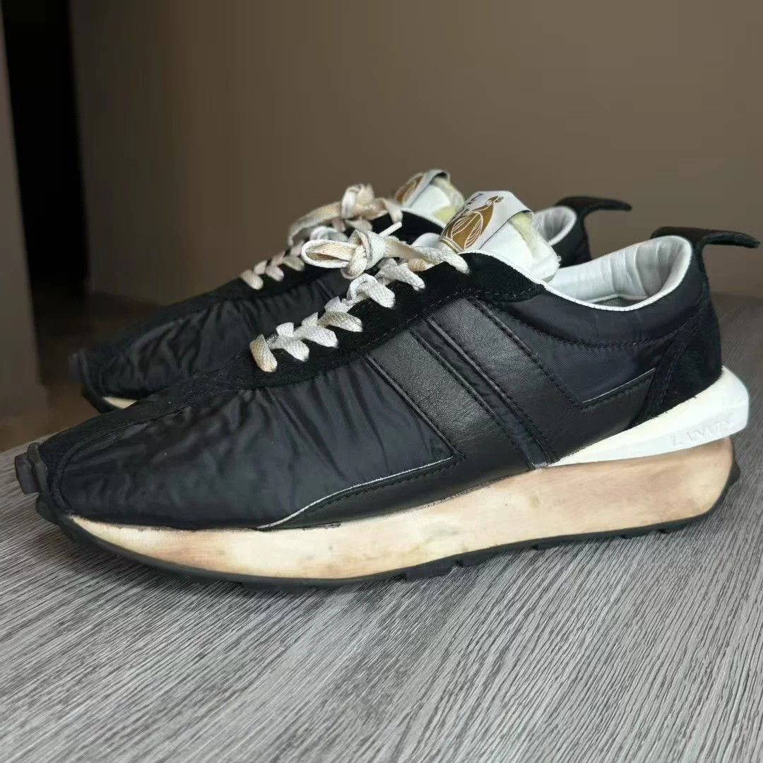 Lanvin Lanvin Bumpr distressed sneakers 43 99 new Size US 10 / EU 43 - 1 Thumbnail