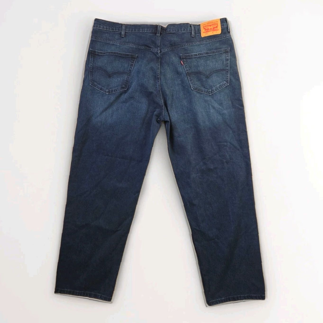 Levi's VINTAGE Levi's 550 Jeans Mens Big & Tall 48x32 Dark Denim Relaxed Tapered Leg 90s Cowboy USA Size US 32 / EU 48 - 2 Thumbnail