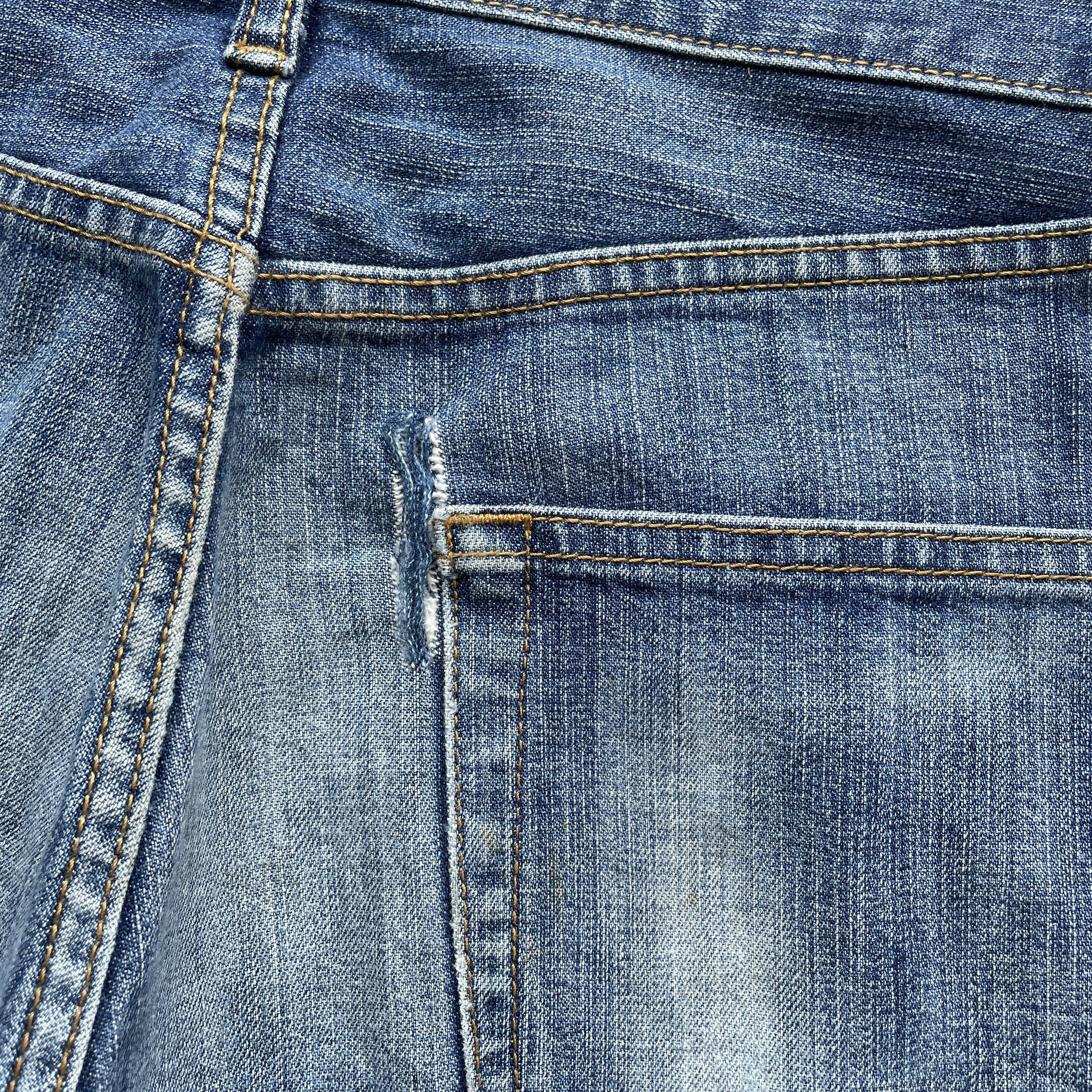 Japanese Brand × Vintage VINTAGE JAPANESE FADED BLUE DENIM PANTS JEANS W31x29 Size US 31 - 8 Thumbnail