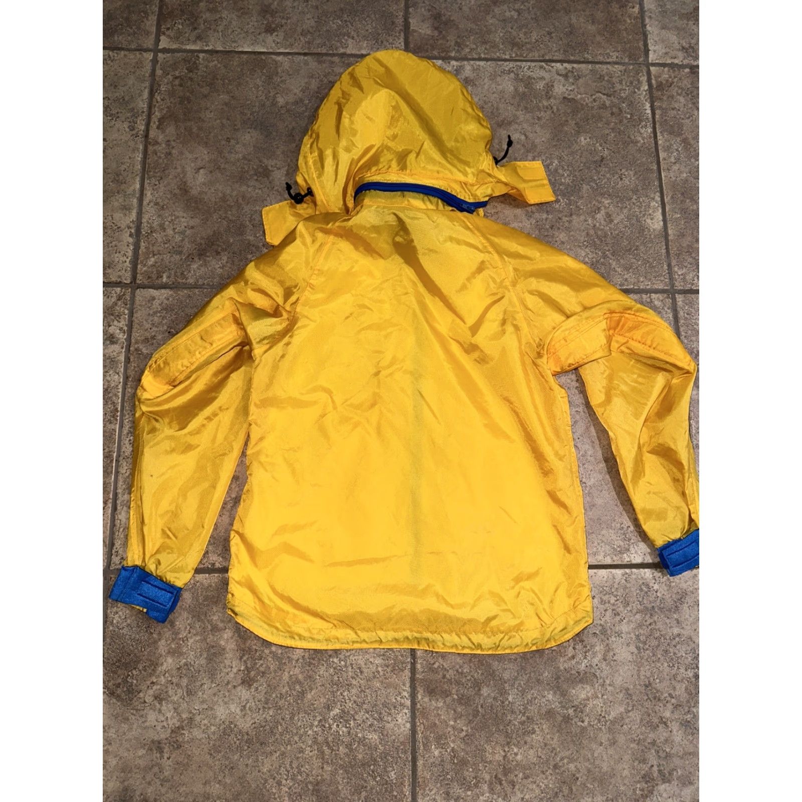 Vintage Kokatat Jacket Mens S Yellow Stand Collar Long Sleeve Waterproof Rain Coat Size US S / EU 44-46 / 1 - 6 Thumbnail