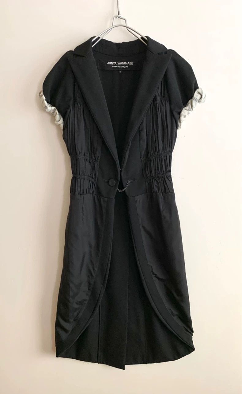 Comme des Garcons Comme Des Garcons Black Retro Waistcoat Top Size S / US 4 / IT 40 - 1 Thumbnail