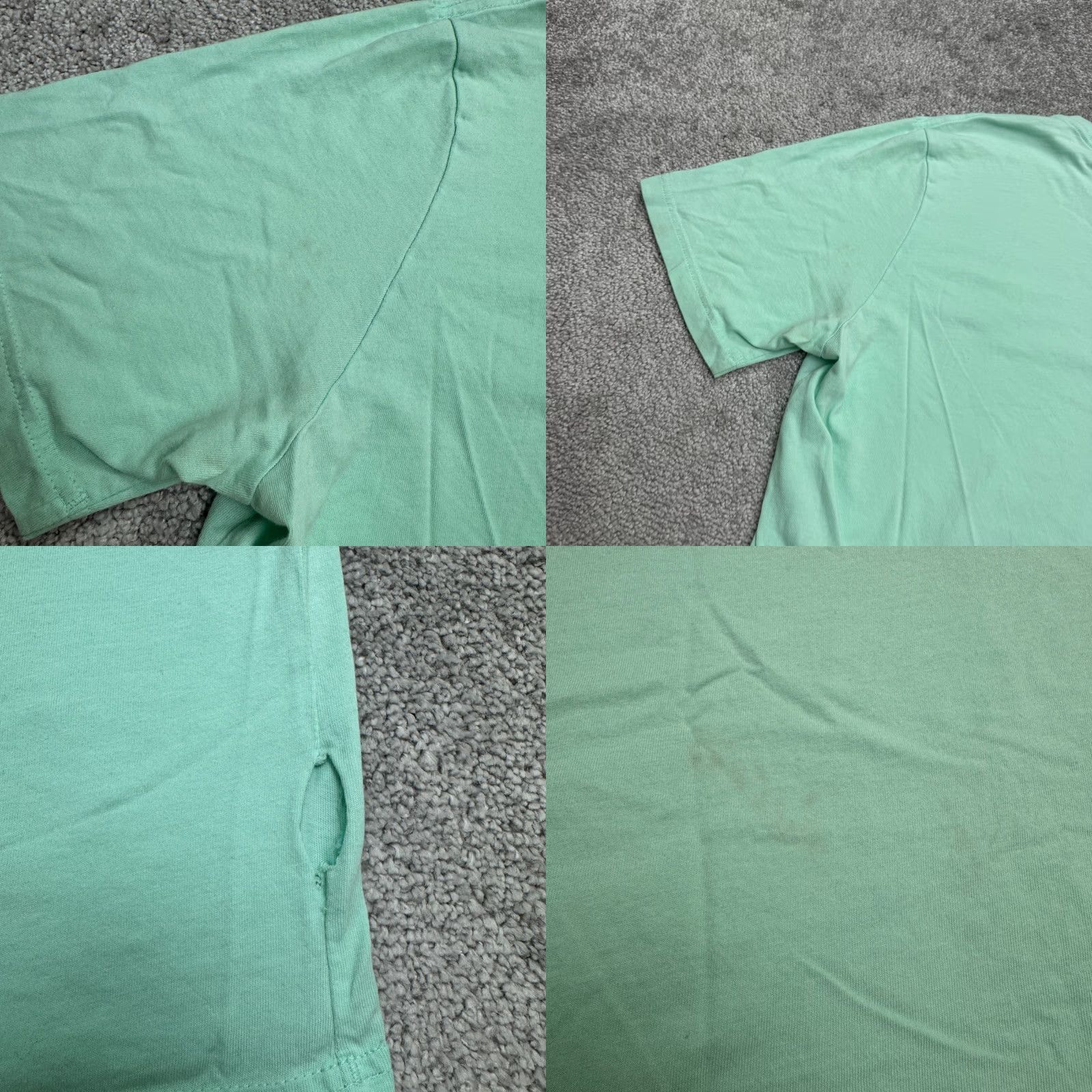 Adidas VINTAGE Adidas Men's T-Shirt Large Green 90s Trefoil Logo Cotton Crew Neck Casual Sportswear Size US L / EU 52-54 / 3 - 8 Thumbnail