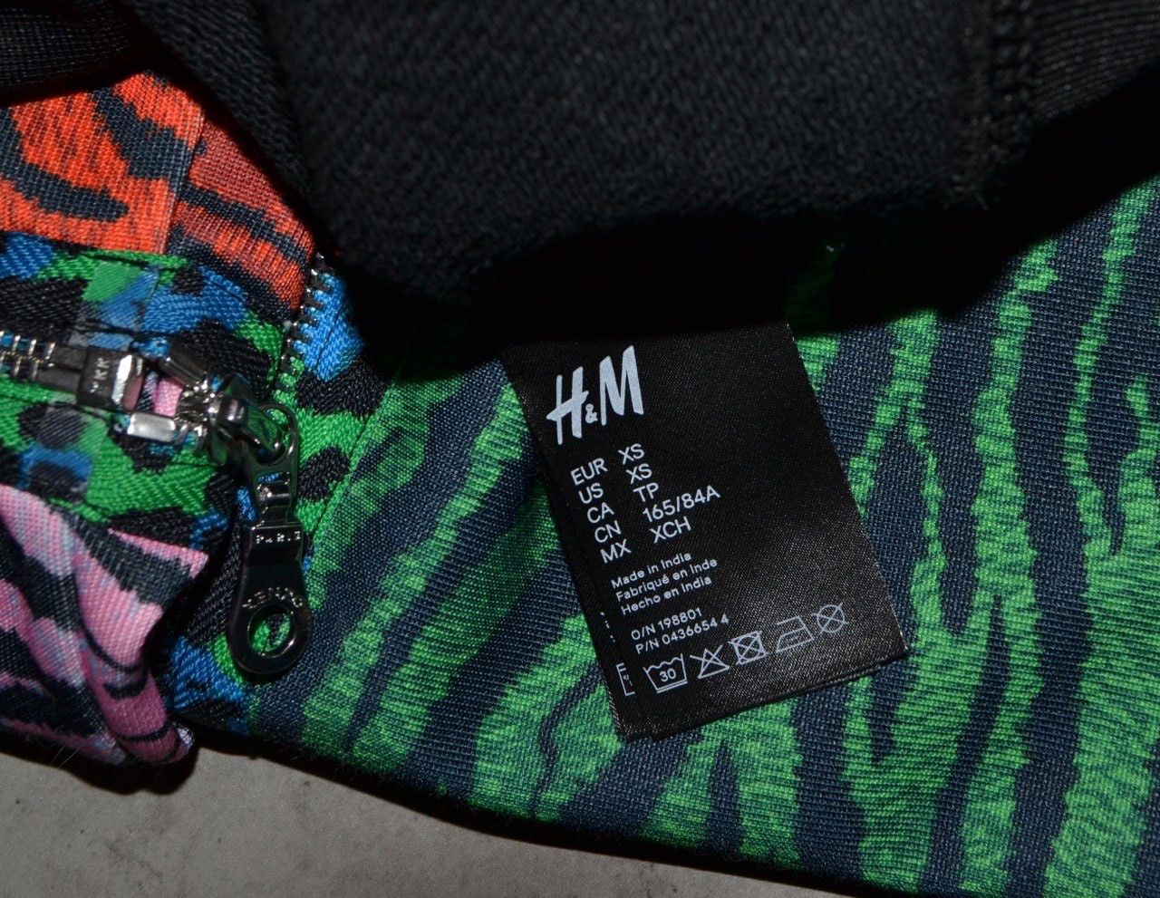 Jungles × Kenzo Kenzo H&M Jungle Sweatshirt Zipper Sleeves Beaded Design Size US XS / EU 42 / 0 - 10 Thumbnail