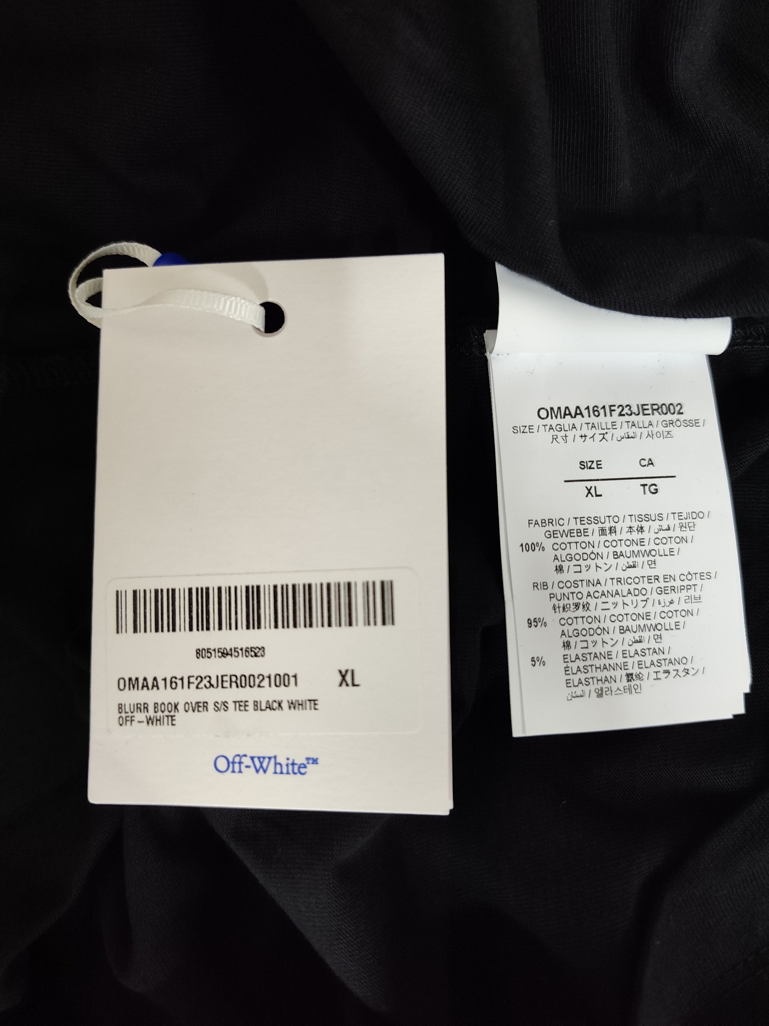 Off-White Off-White "Blurred Logo" Size US XL / EU 56 / 4 - 6 Thumbnail