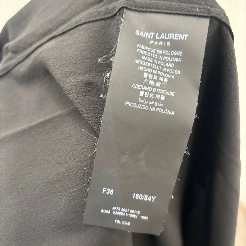 Saint Laurent Paris Saint Laurent Parisshirt 2504-Nextarrow Size XS / US 0-2 / IT 36-38 - 4 Thumbnail