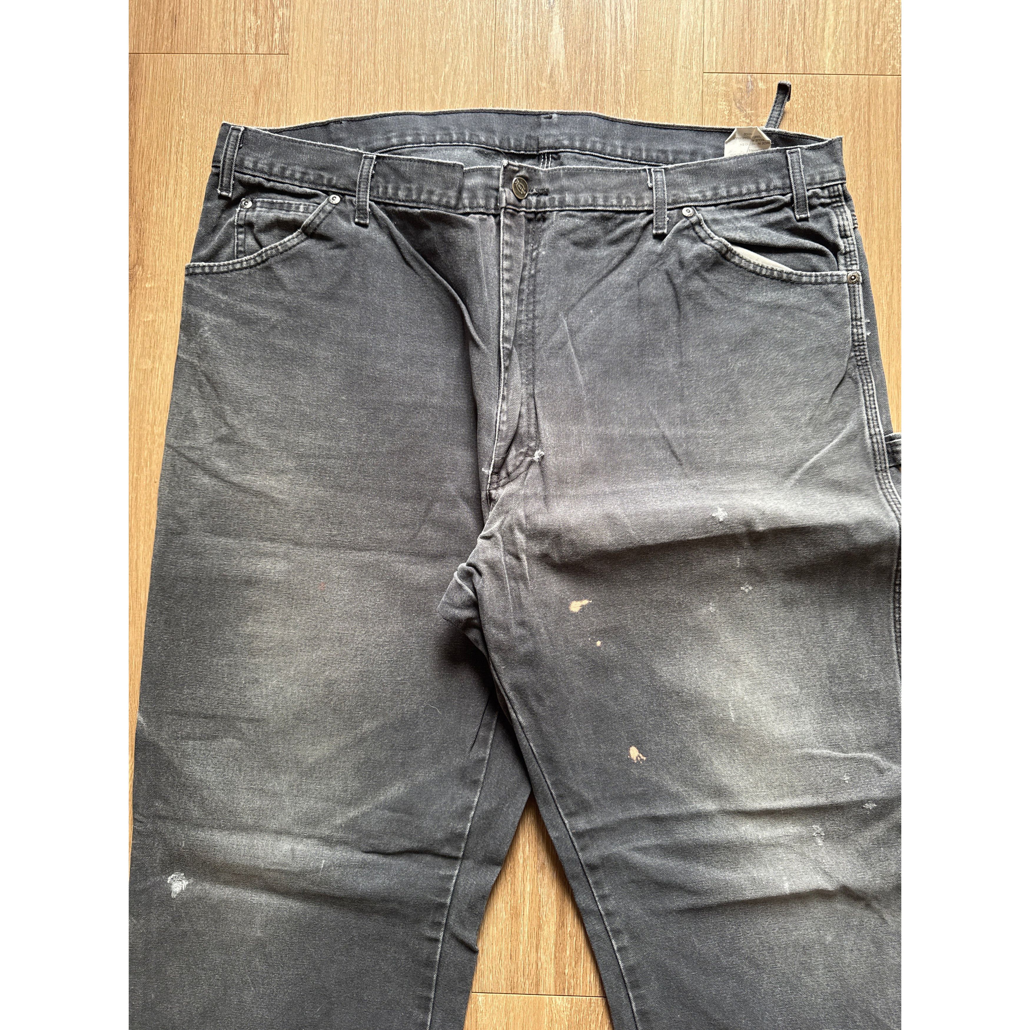 Other Vintage Dickies Distressed Faded Carpenter Pants Size US 42 / EU 58 - 2 Thumbnail