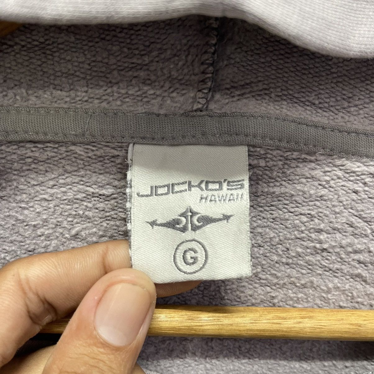 Vintage Vintage Jocko’s Hawaii Pullover Hoodie – Beige Size US L / EU 52-54 / 3 - 7 Thumbnail