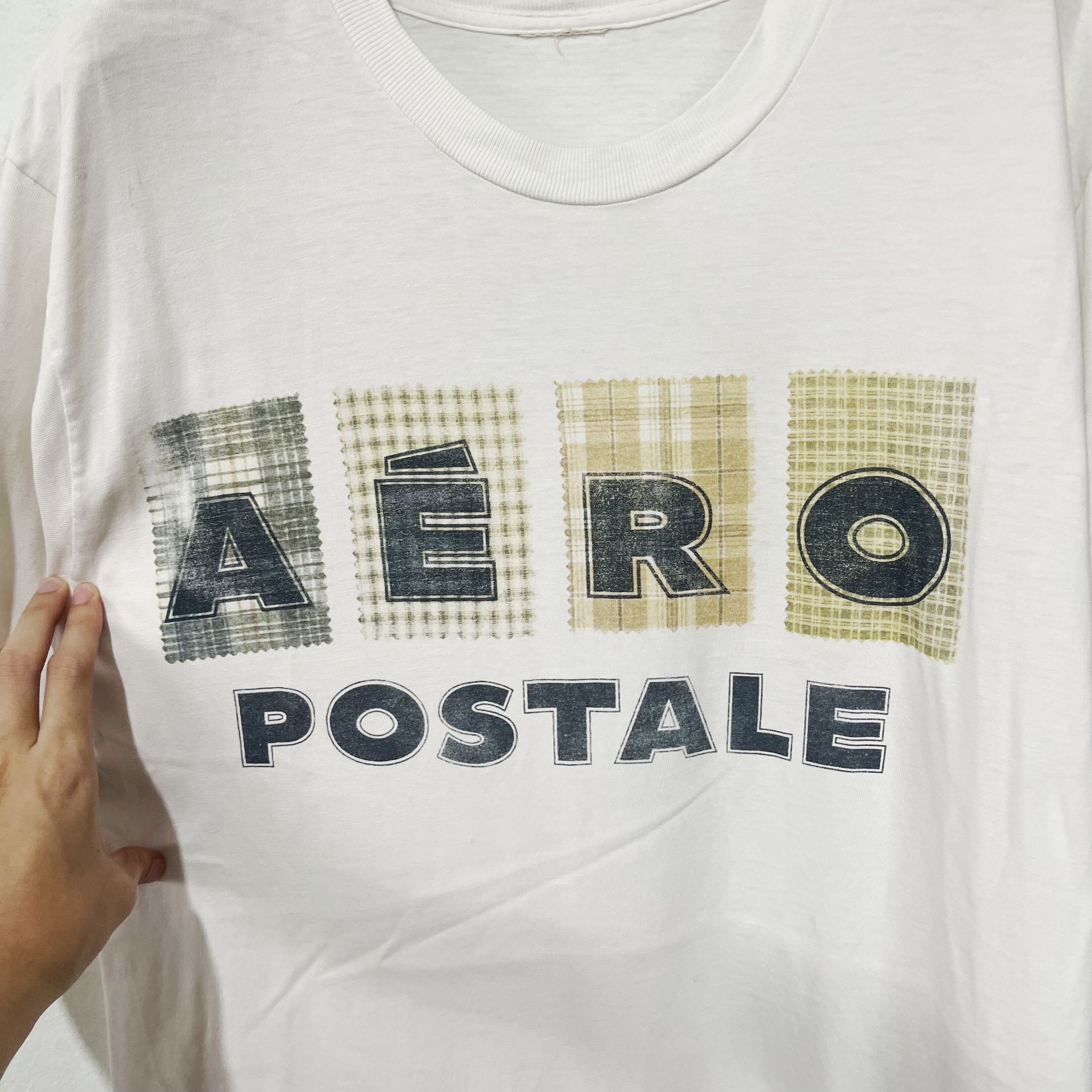 Aeropostale Vintage 90s Aéropostale T-Shirt Size US L / EU 52-54 / 3 - 2 Thumbnail