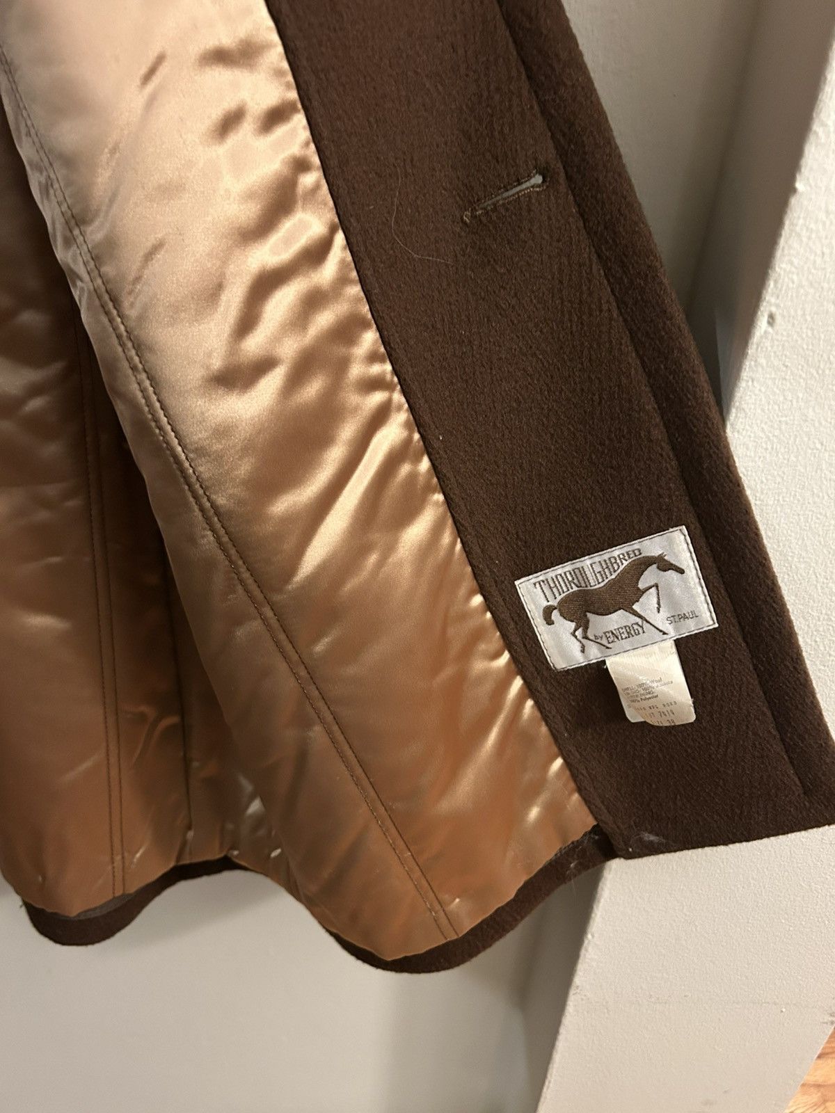 Vintage BEAUTIFUL VINTAGE THOROUGHBRED BY ENERGY CAR COAT LONG COAT Size US S / EU 44-46 / 1 - 4 Thumbnail