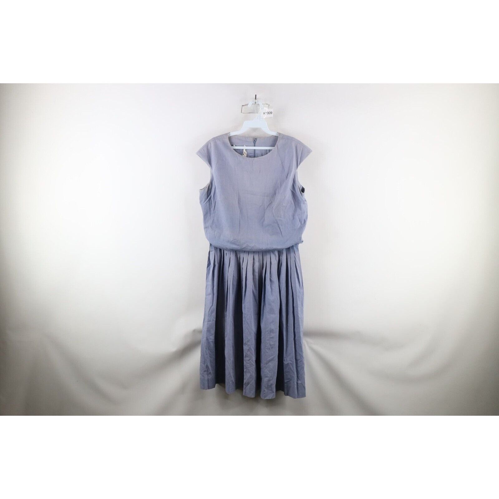 Vintage Vintage 60s 70s Distressed Sun Faded Pleated Dress Size M / US 6-8 / IT 42-44 - 1 Thumbnail