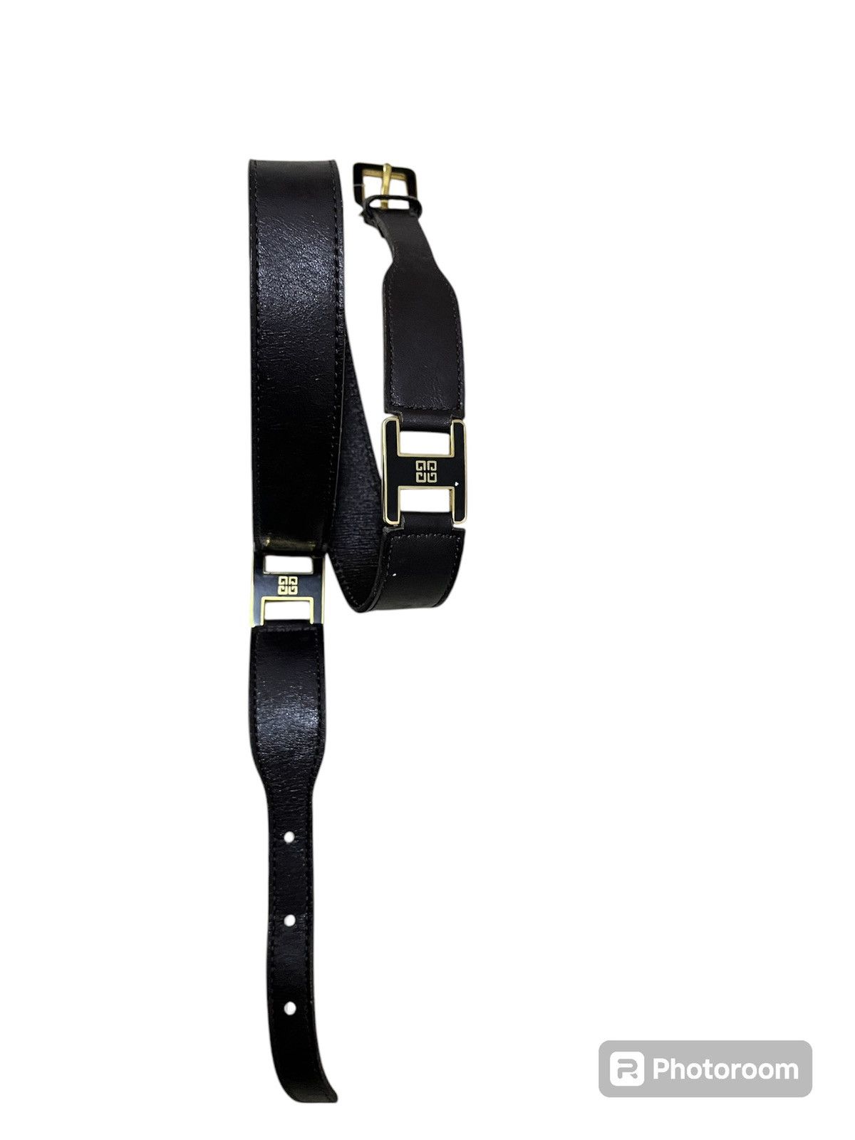 Givenchy × Vintage Vintage 80a givenchy leather belt Size ONE SIZE - 1 Thumbnail