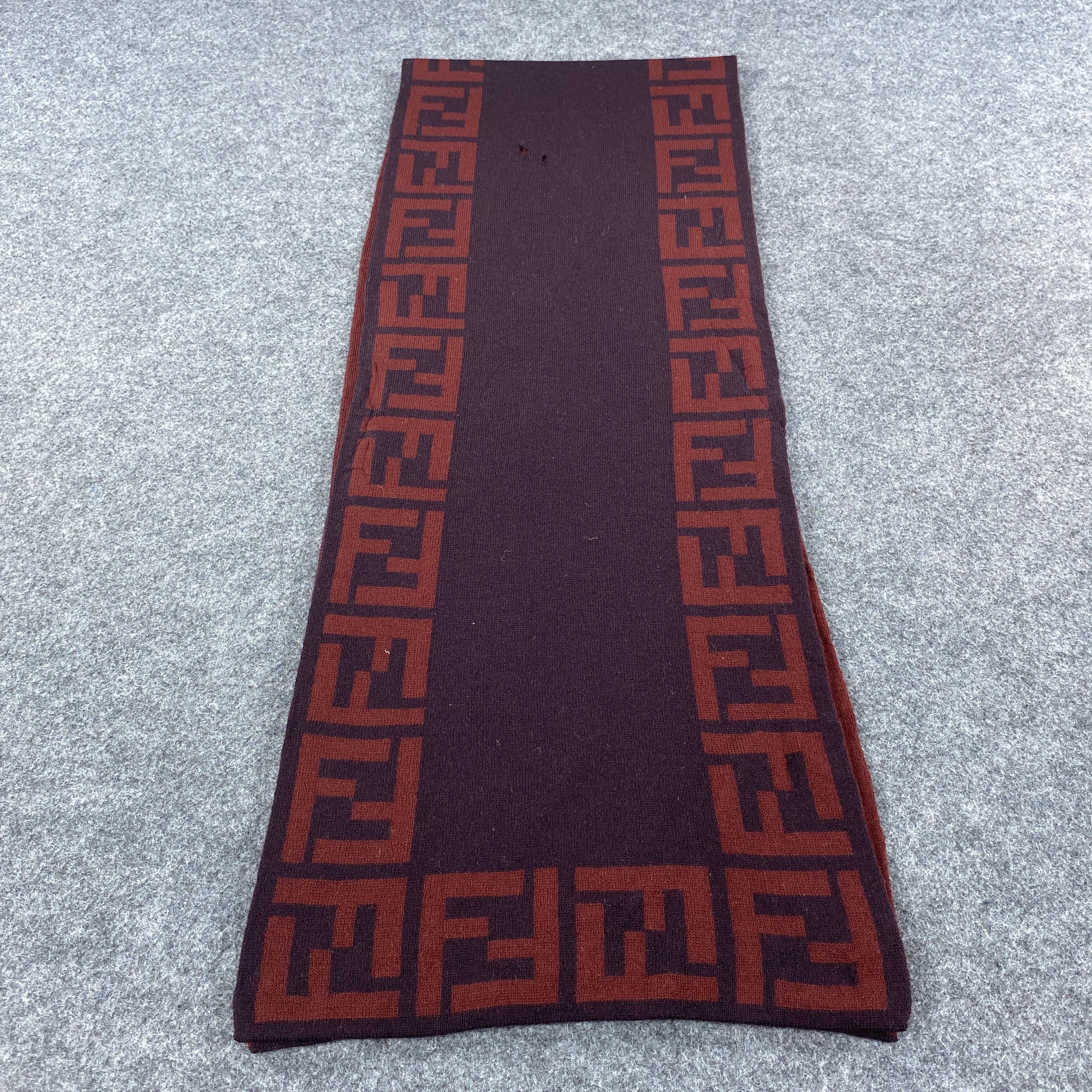 Fendi × Vintage FENDI Scarf # Muffler # Neckwear # D462 Size ONE SIZE - 1 Thumbnail