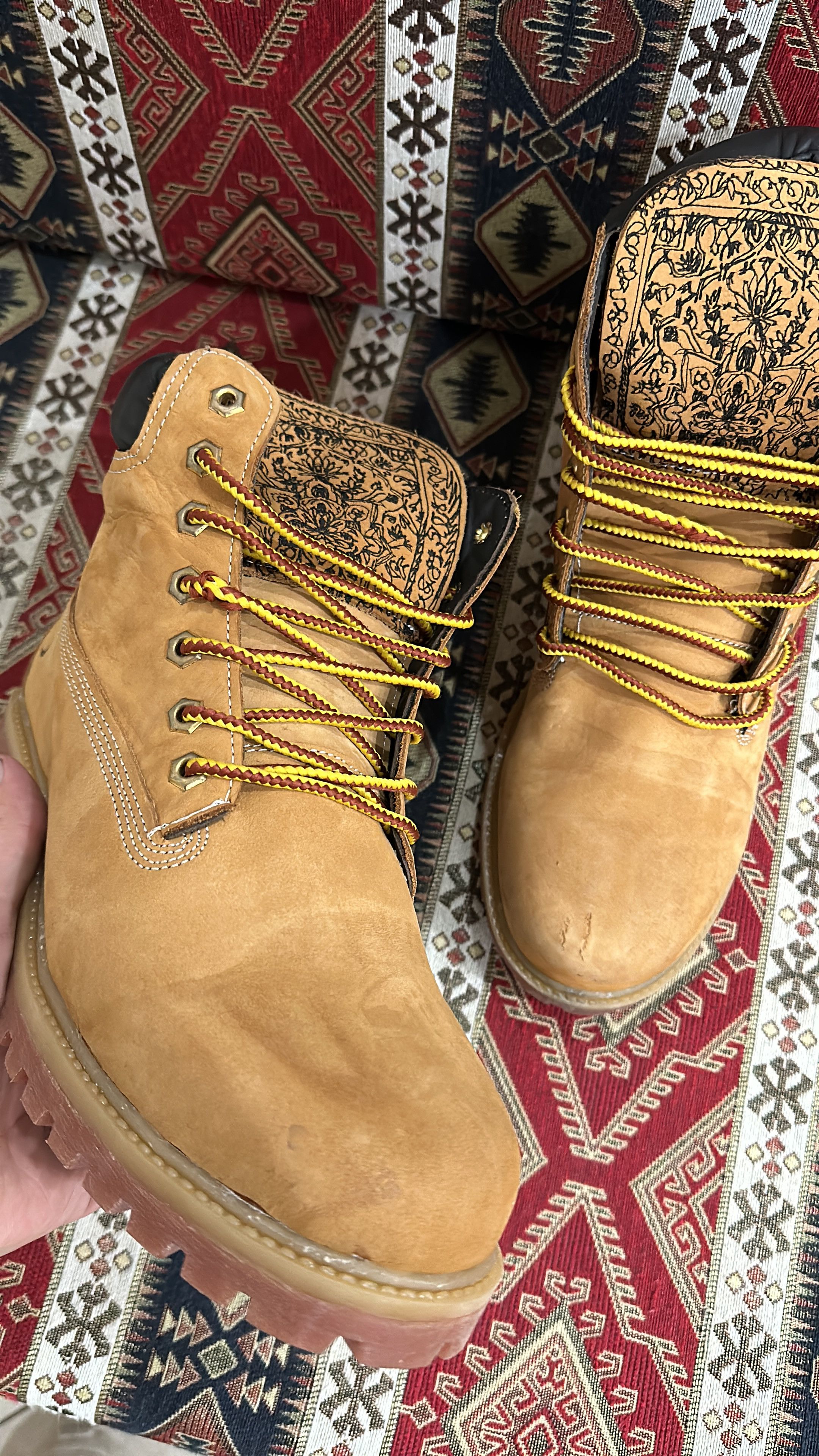 Derschutze Derschütze "yasmin v3" Boots Size 45 Timberland Style Size US 11 / EU 44 - 5 Thumbnail