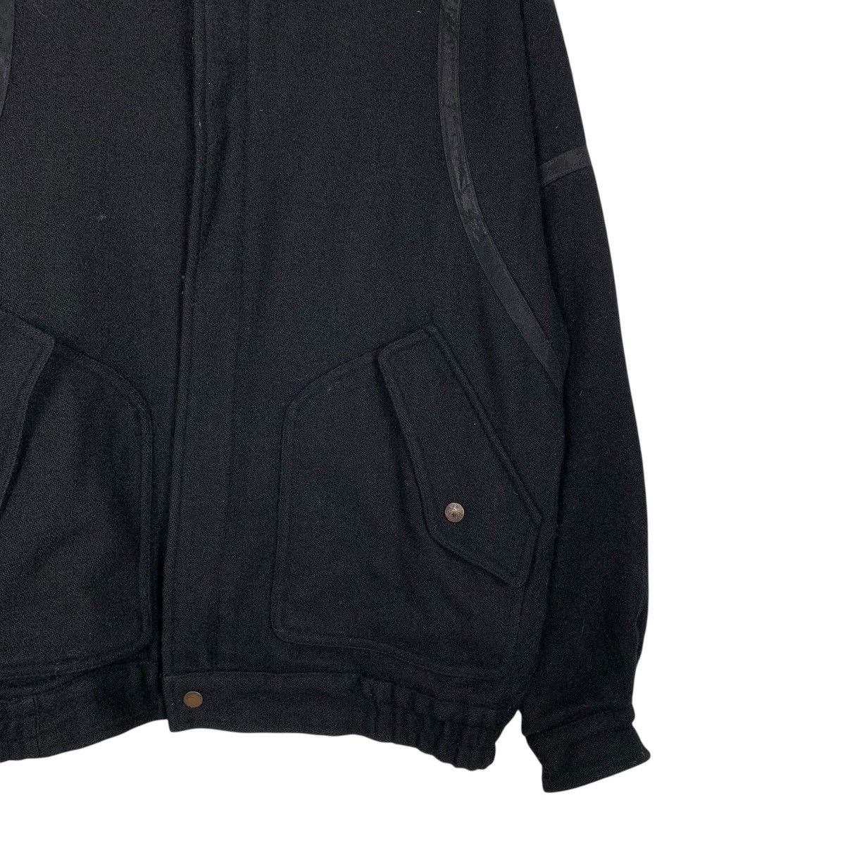 Japanese Brand Pierre Bonie Bomber Wool Jacket Size US L / EU 52-54 / 3 - 4 Thumbnail