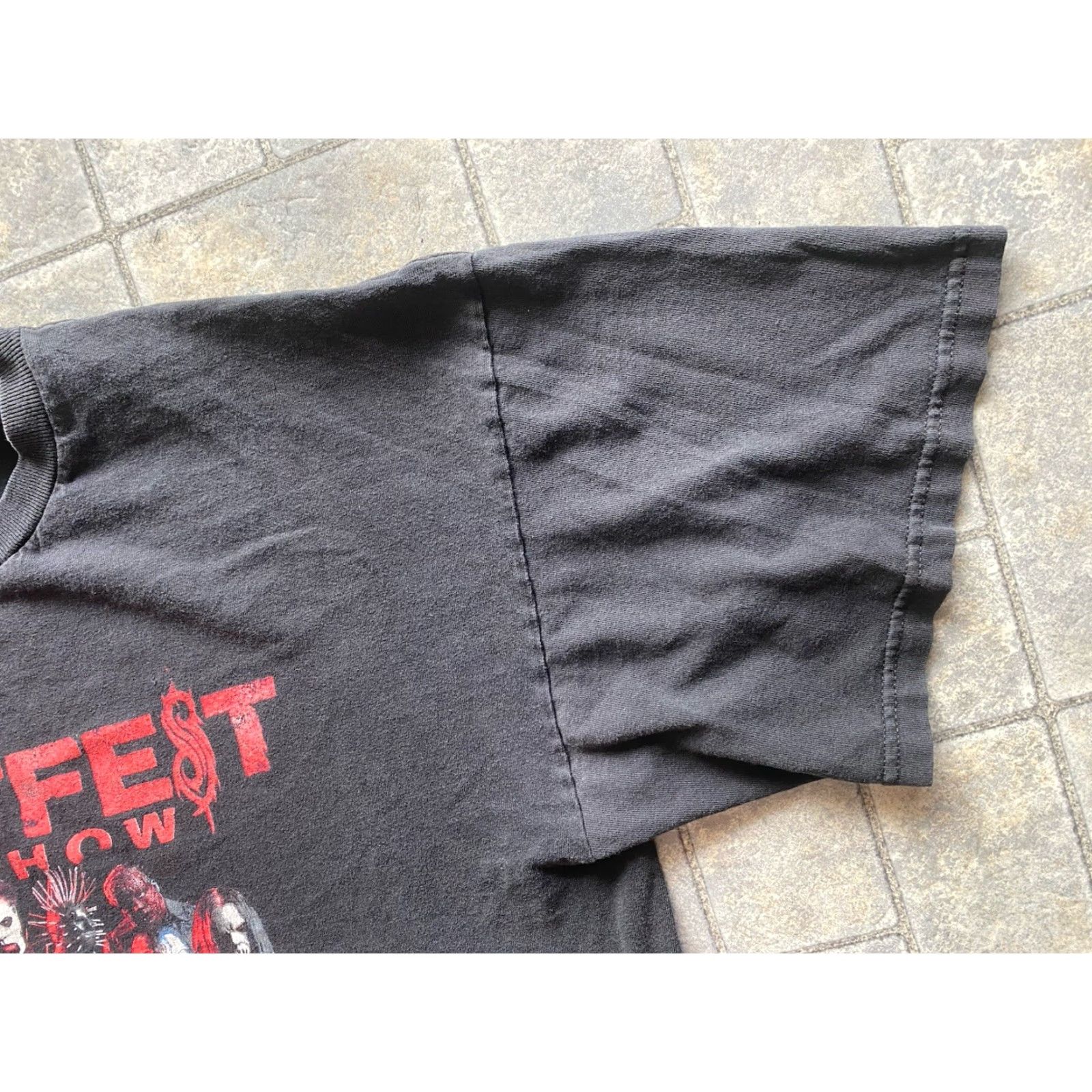 Vintage Knotfest Roadshow Slipknot Band Graphic Tee Alstyle Men XL T-Shirt Black Short Sleeve 2019 Band Mens XL Size US XL / EU 56 / 4 - 6 Thumbnail