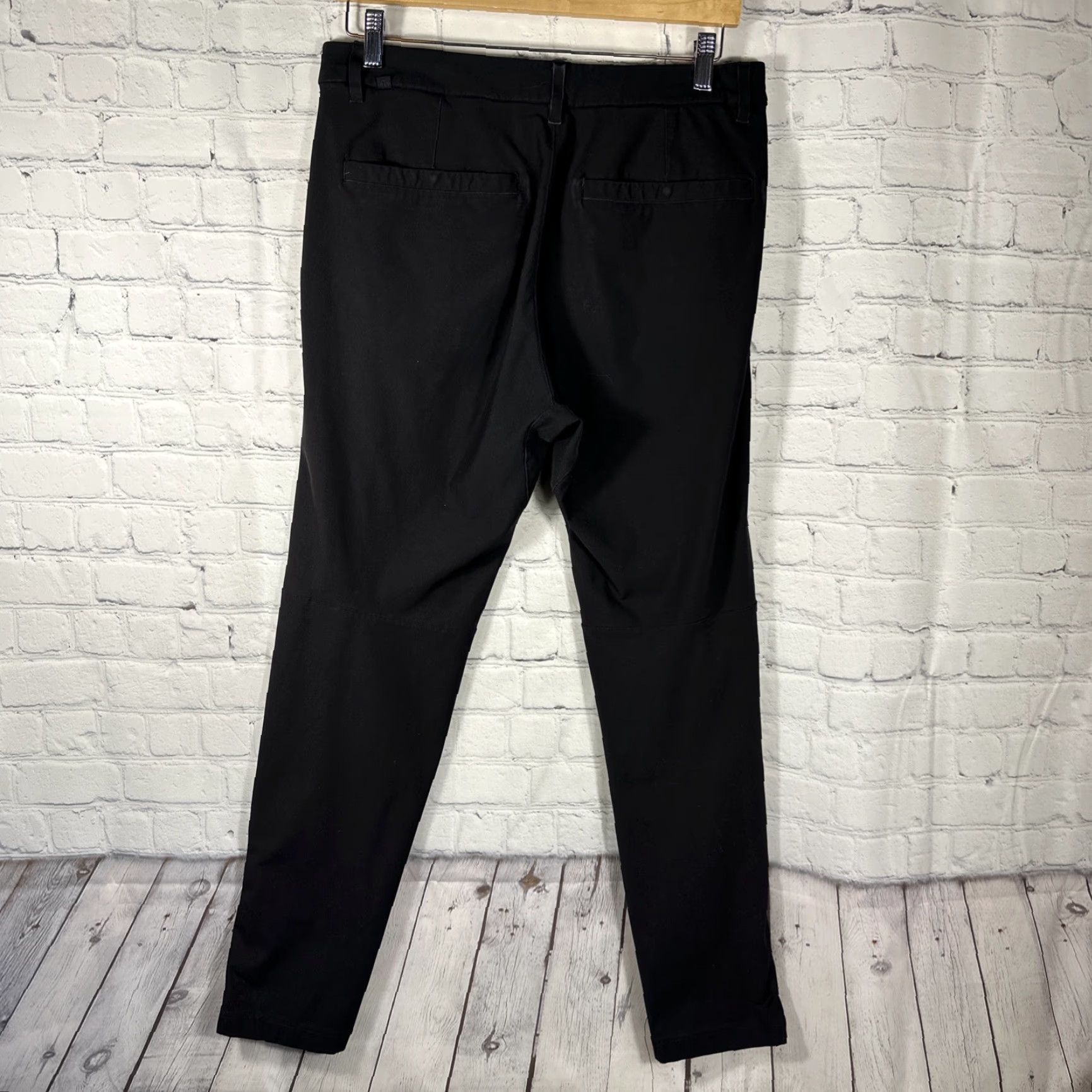 Lululemon Lululemon ABC Commission Pant Slim Fit Chinos Warpstreme Black M5439S 31 Men Pants Size US 31 - 7 Thumbnail