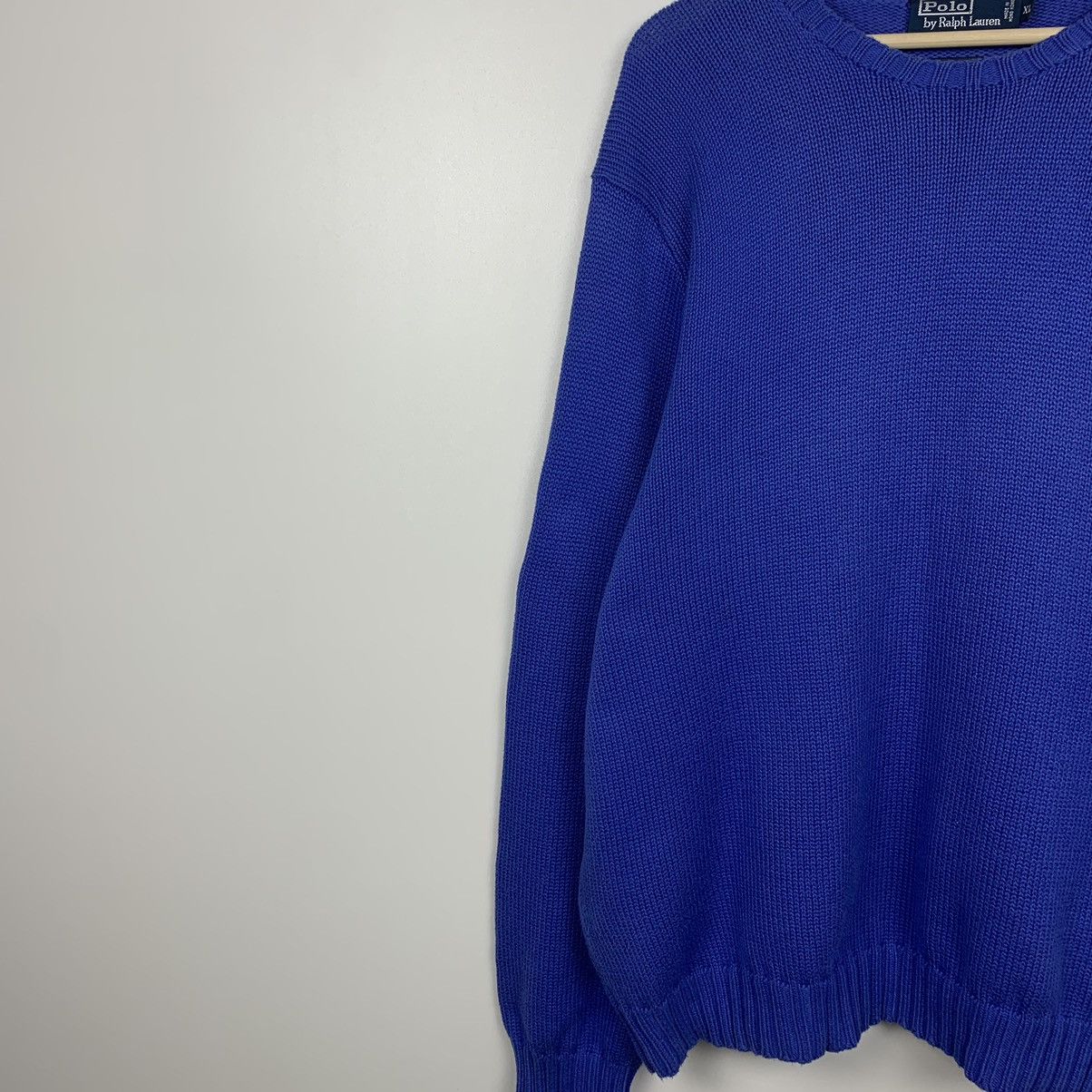 Polo Ralph Lauren Vintage Polo Ralph Lauren Heavyweight Knit Sweater Y2K Size US XL / EU 56 / 4 - 4 Thumbnail