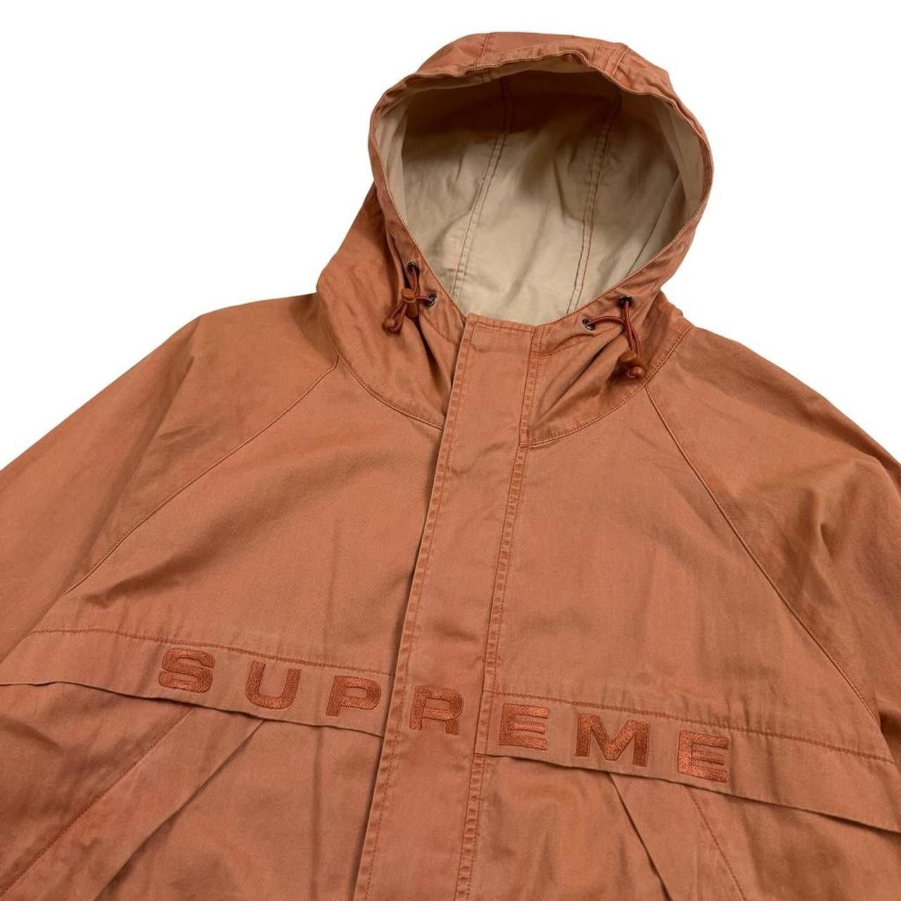 Supreme Supreme FW20 Overdyed Twill Hooded Jacket Rust - Large Size US L / EU 52-54 / 3 - 3 Thumbnail