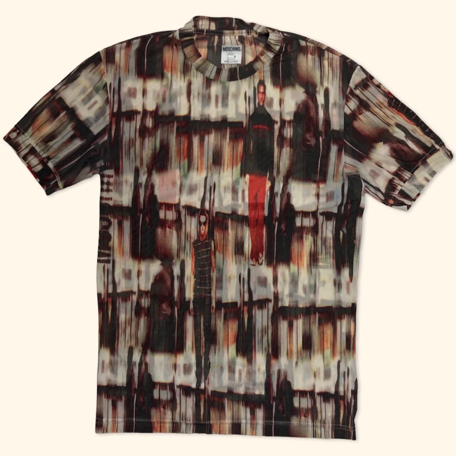Moschino Vintage 2000s Mesh Shirt